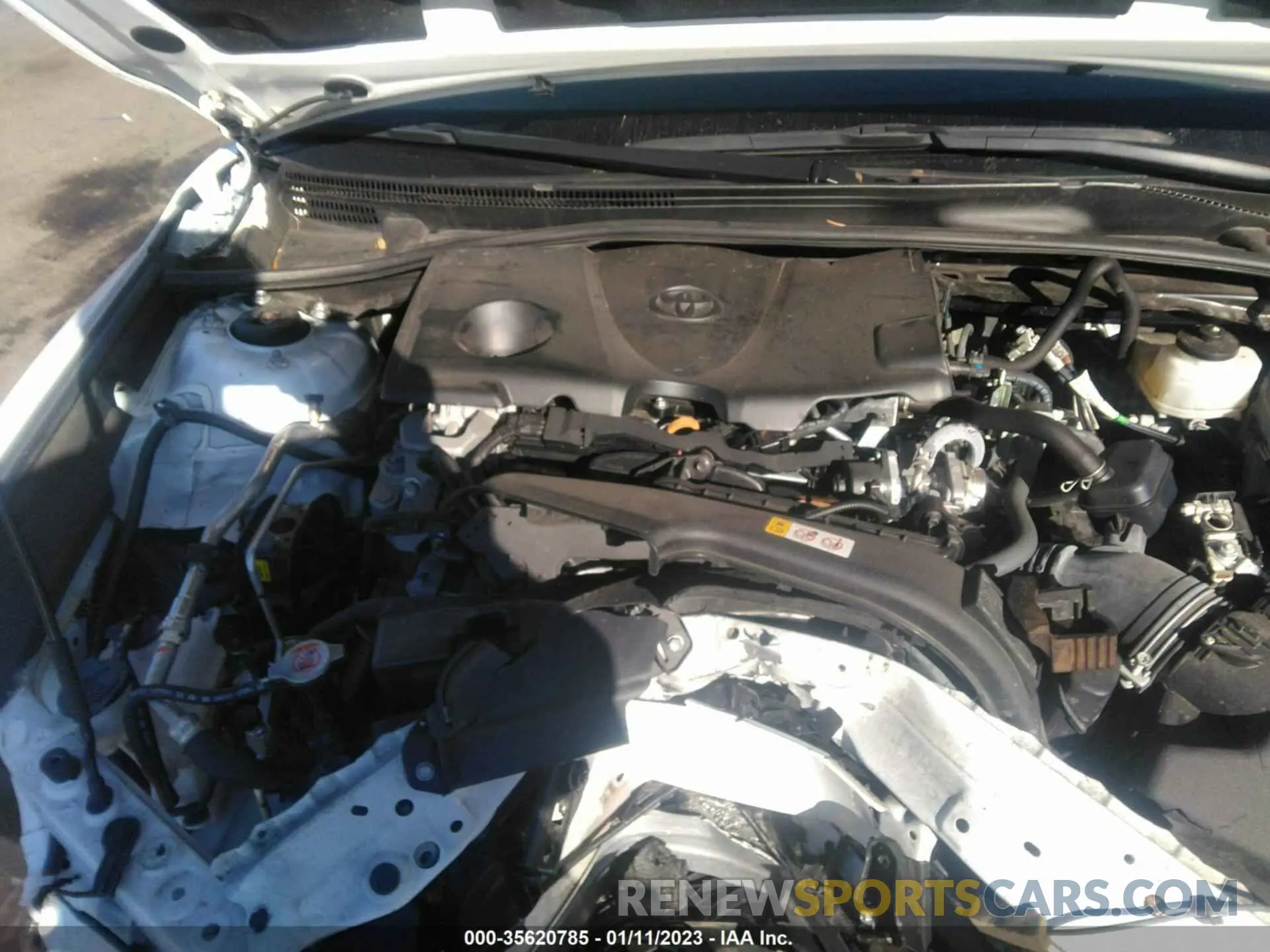 10 fotografías del automóvil dañado 4T1G11AK7MU563851 TOYOTA CAMRY 2021