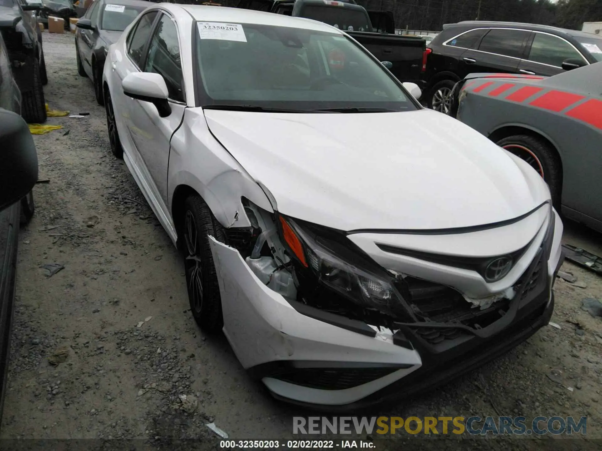 1 fotografías del automóvil dañado 4T1G11AK7MU591293 TOYOTA CAMRY 2021