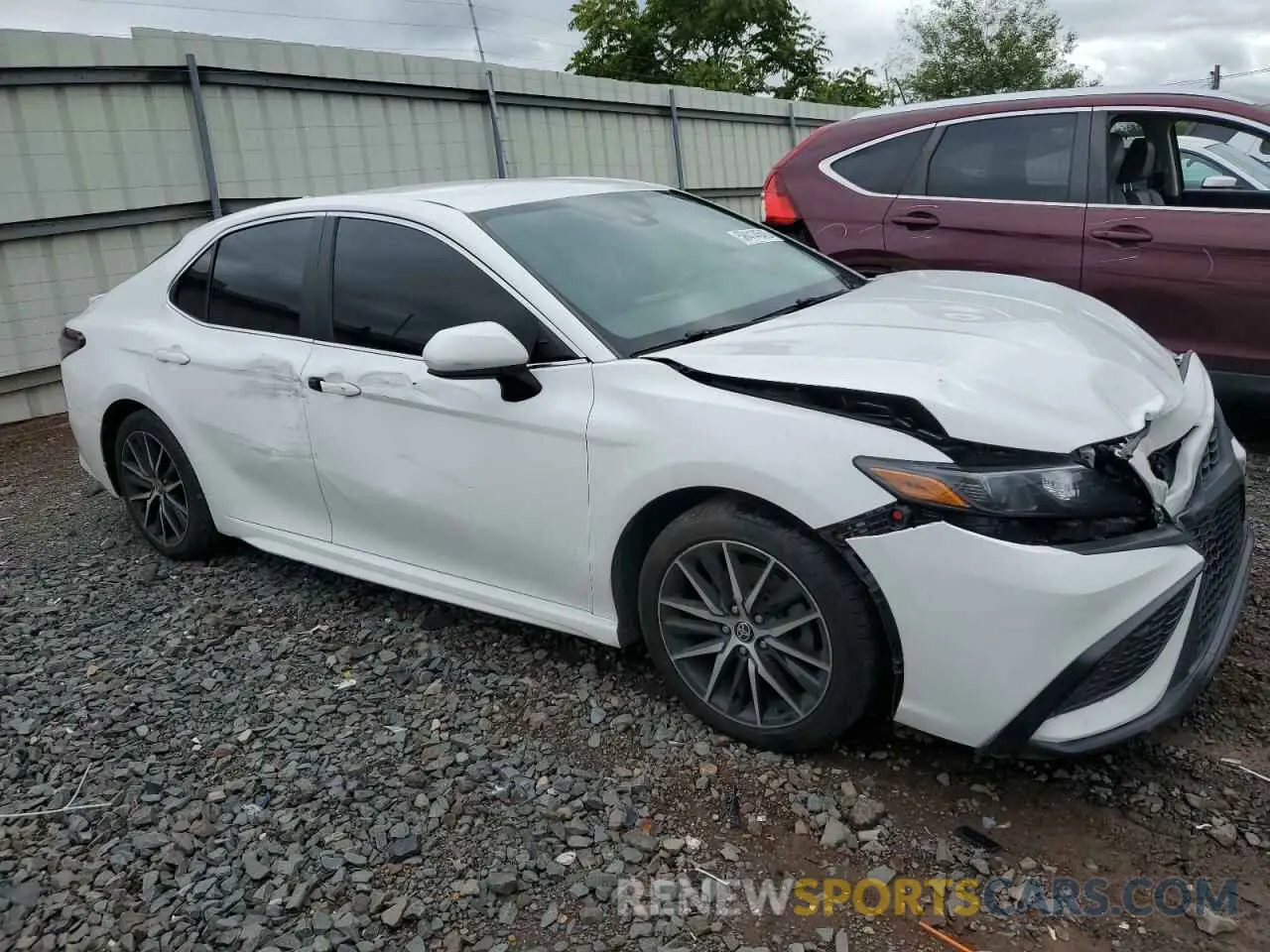4 fotografías del automóvil dañado 4T1G11AK7MU593951 TOYOTA CAMRY 2021