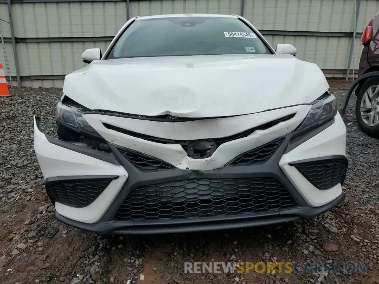 5 fotografías del automóvil dañado 4T1G11AK7MU593951 TOYOTA CAMRY 2021