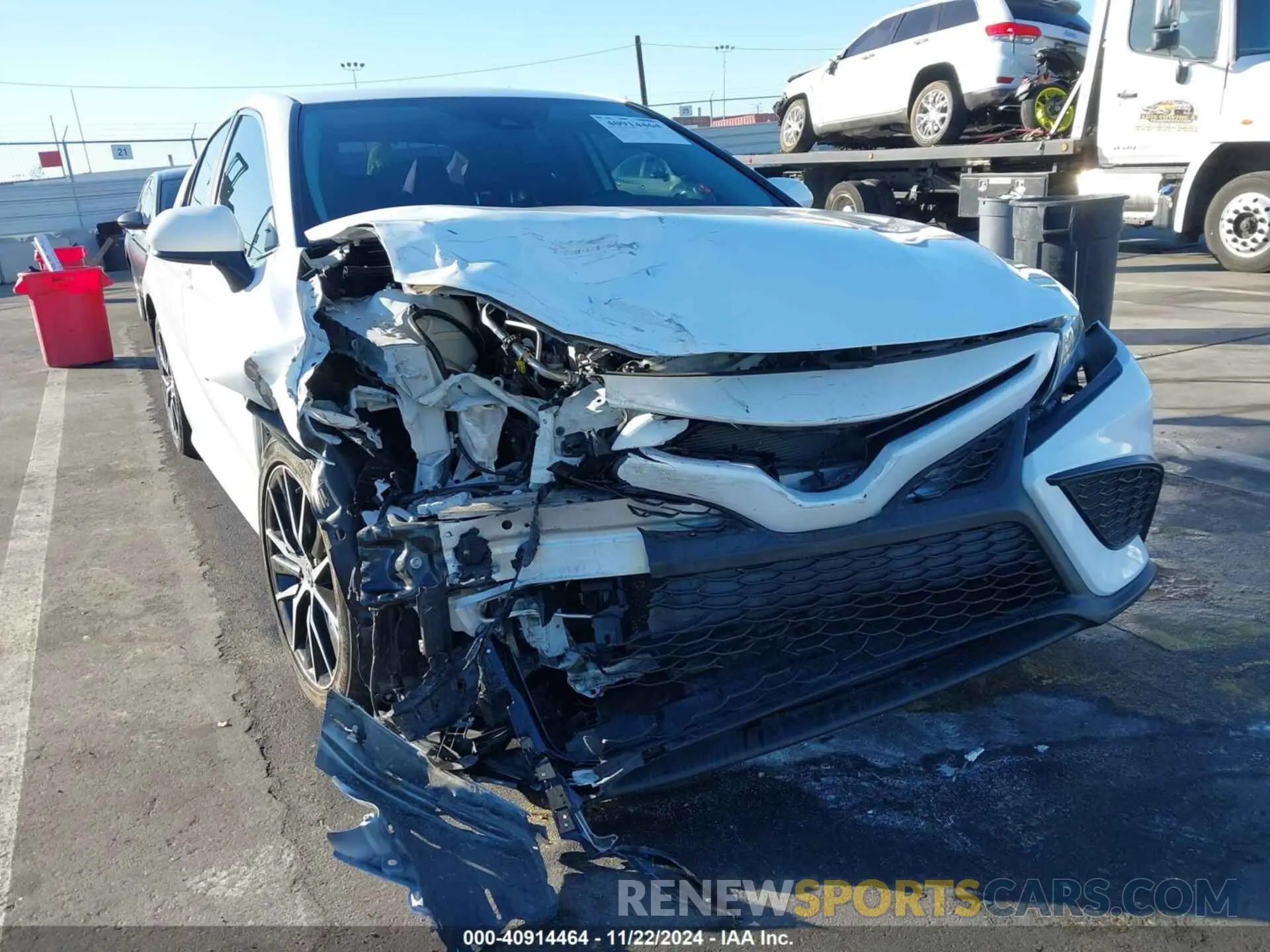 6 fotografías del automóvil dañado 4T1G11AK7MU594243 TOYOTA CAMRY 2021