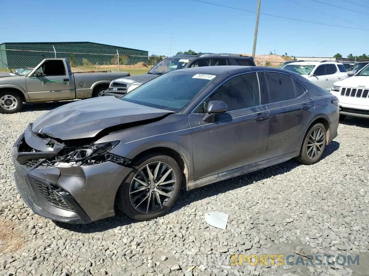 1 fotografías del automóvil dañado 4T1G11AK7MU608139 TOYOTA CAMRY 2021
