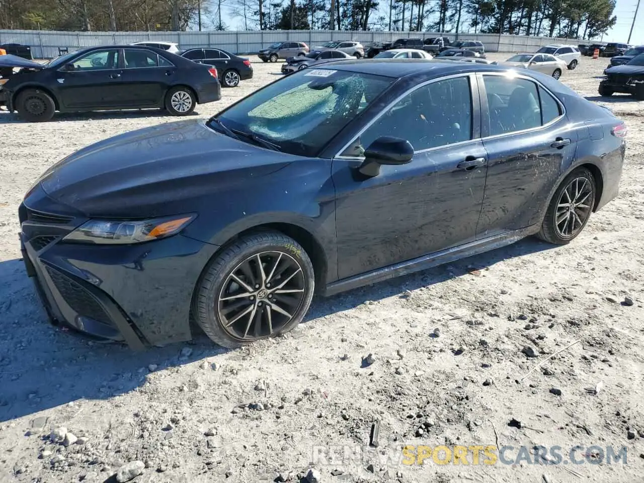 1 fotografías del automóvil dañado 4T1G11AK7MU608335 TOYOTA CAMRY 2021