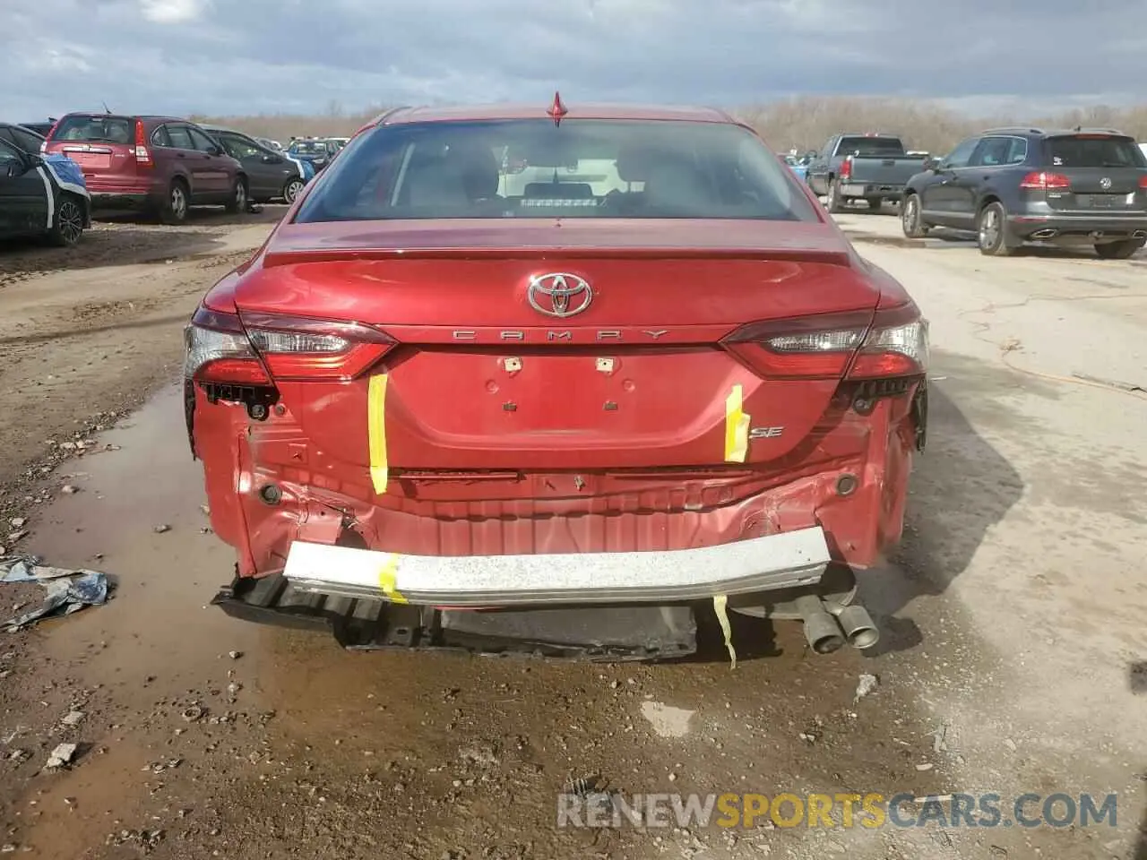 6 fotografías del automóvil dañado 4T1G11AK8MU427051 TOYOTA CAMRY 2021