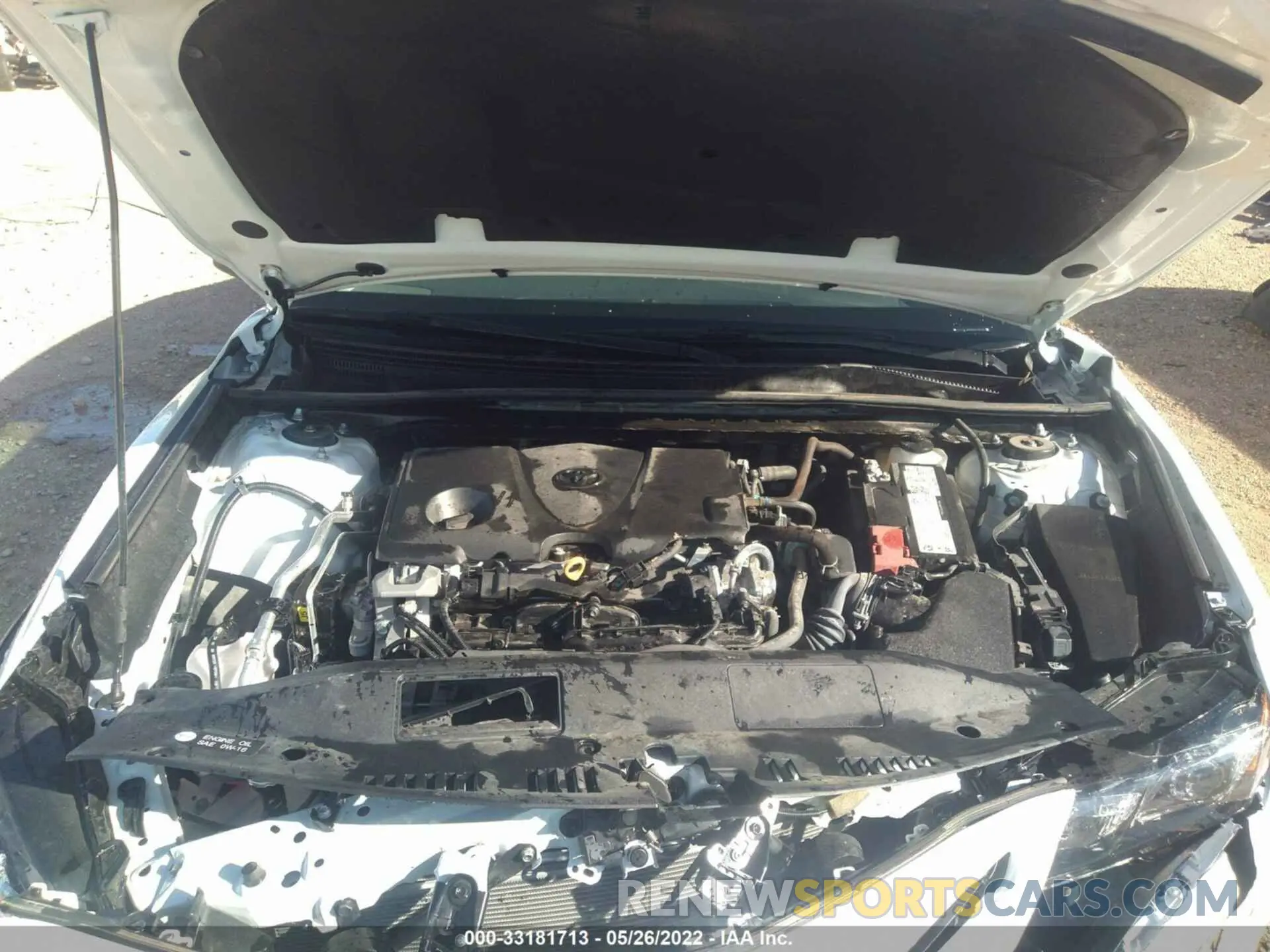 10 fotografías del automóvil dañado 4T1G11AK8MU449745 TOYOTA CAMRY 2021