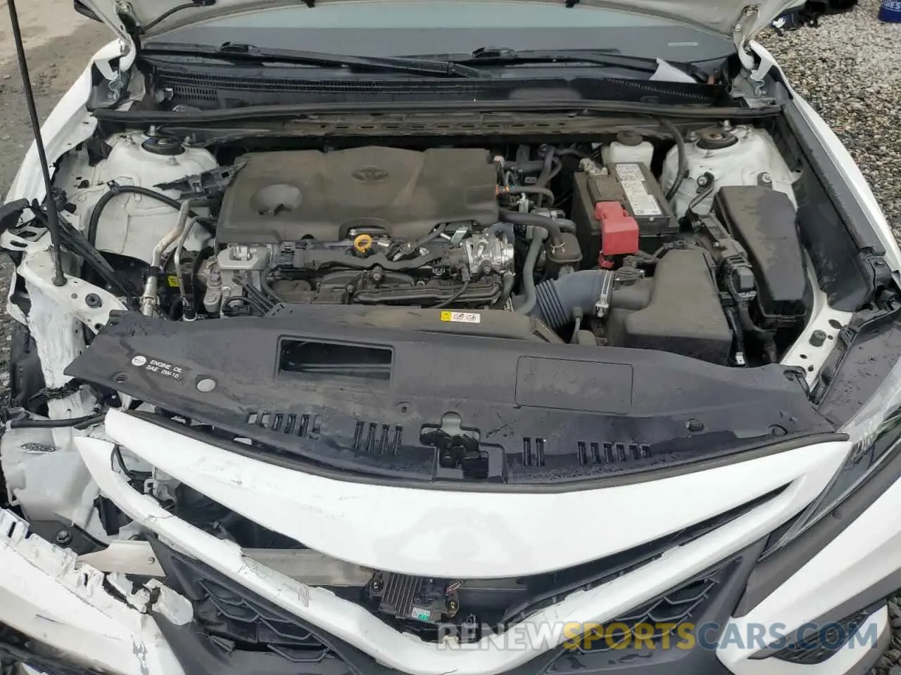 11 fotografías del automóvil dañado 4T1G11AK8MU476198 TOYOTA CAMRY 2021