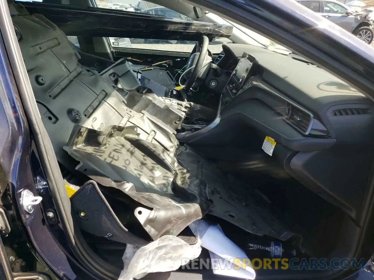 5 fotografías del automóvil dañado 4T1G11AK8MU484737 TOYOTA CAMRY 2021