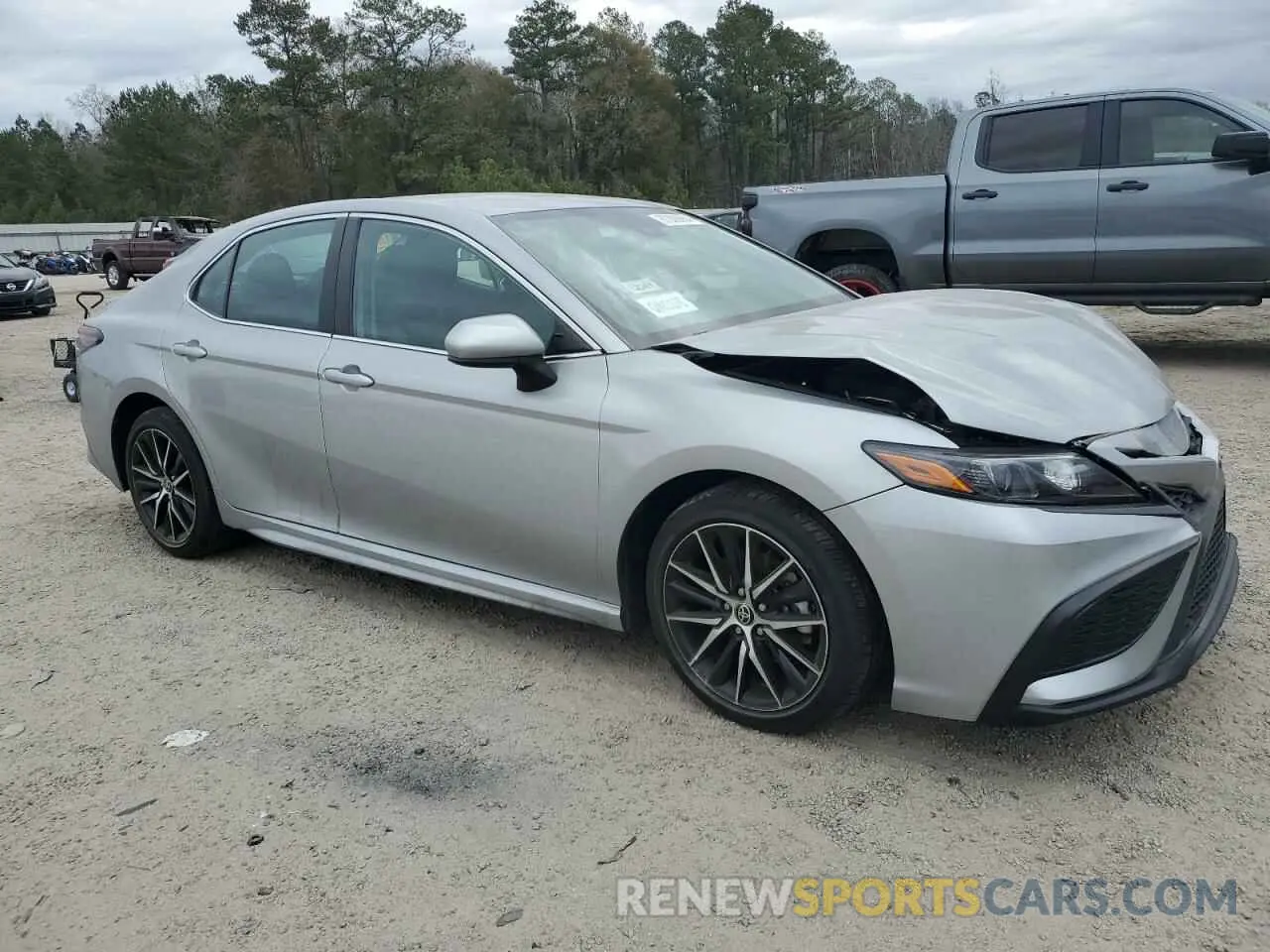 4 fotografías del automóvil dañado 4T1G11AK8MU489355 TOYOTA CAMRY 2021