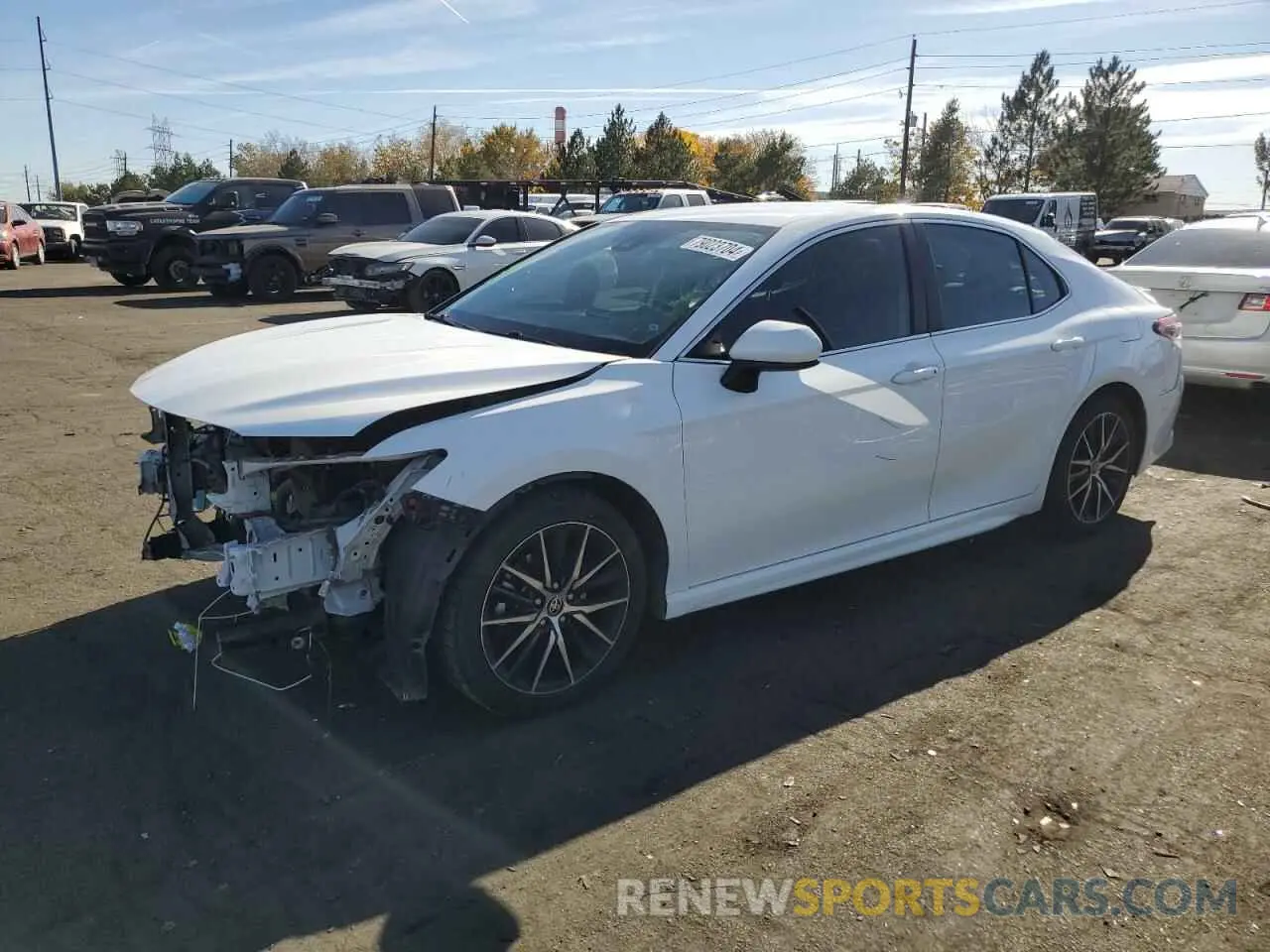 1 fotografías del automóvil dañado 4T1G11AK8MU524394 TOYOTA CAMRY 2021