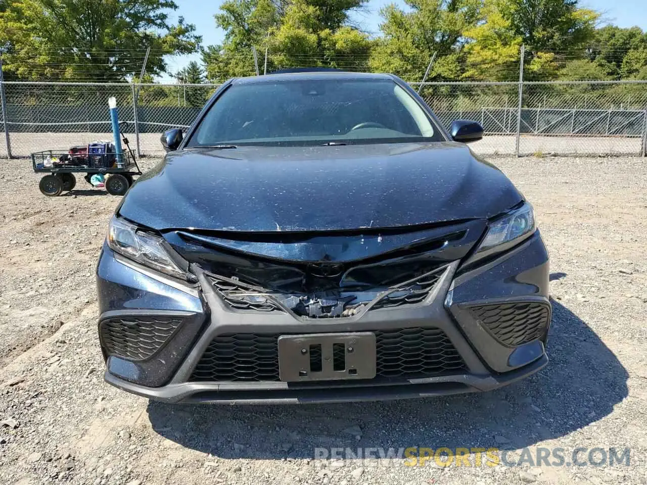 5 fotografías del automóvil dañado 4T1G11AK8MU529059 TOYOTA CAMRY 2021