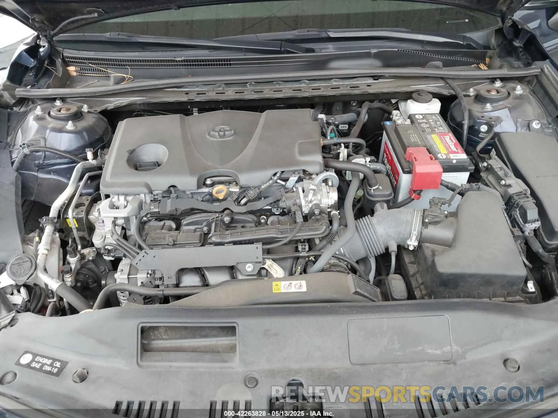 10 fotografías del automóvil dañado 4T1G11AK8MU533631 TOYOTA CAMRY 2021