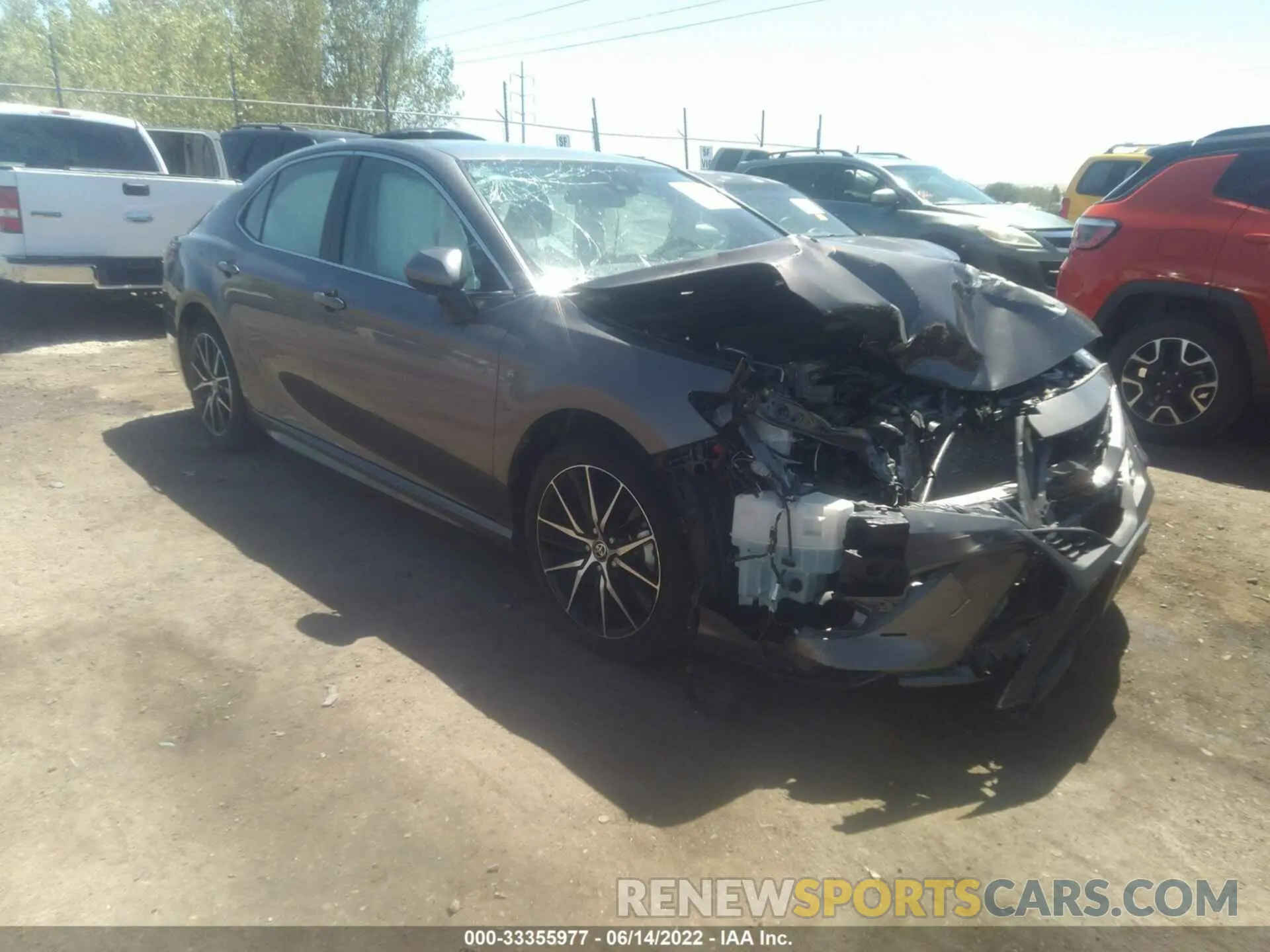 1 fotografías del automóvil dañado 4T1G11AK8MU541809 TOYOTA CAMRY 2021