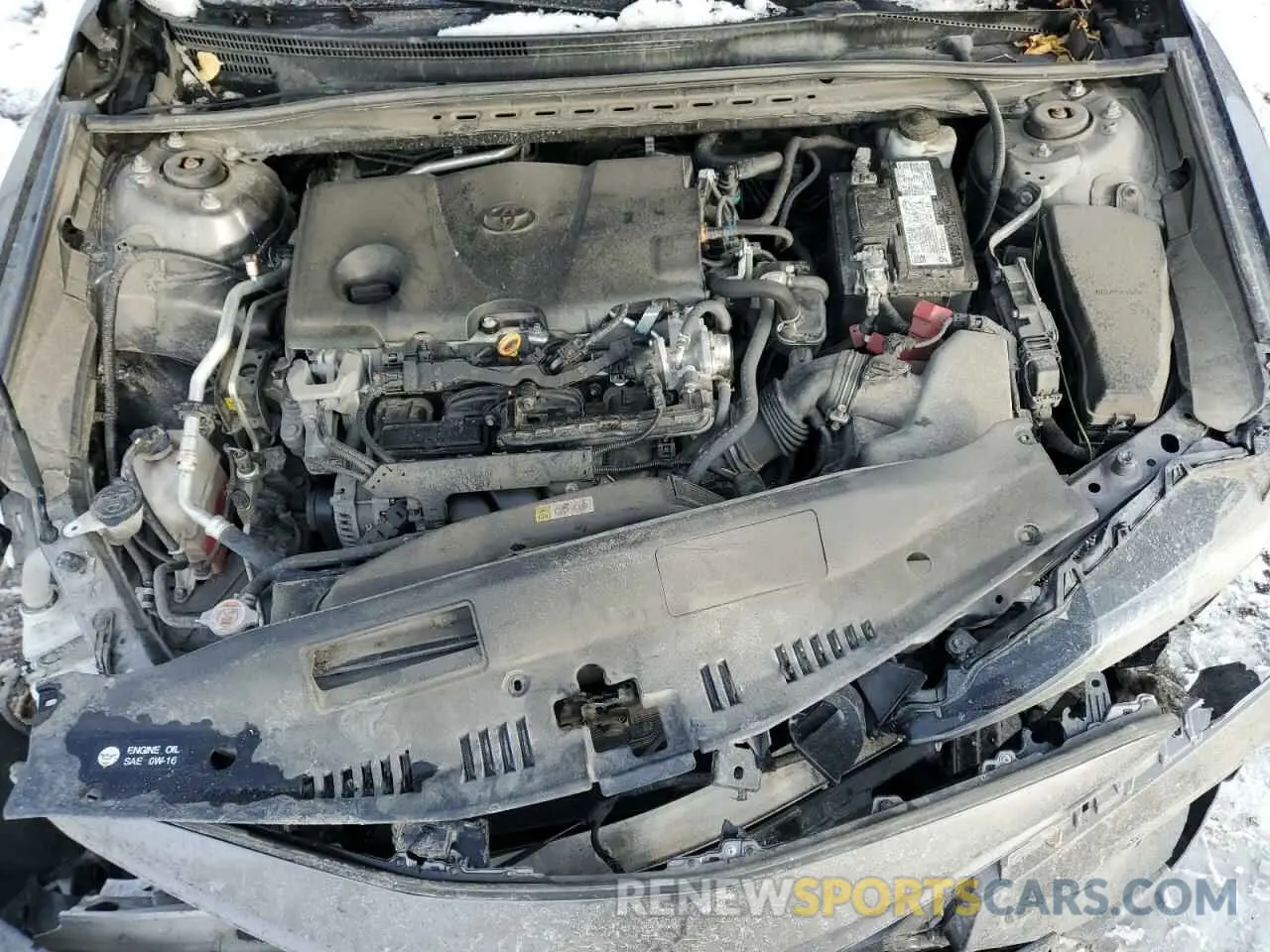 11 fotografías del automóvil dañado 4T1G11AK8MU549490 TOYOTA CAMRY 2021