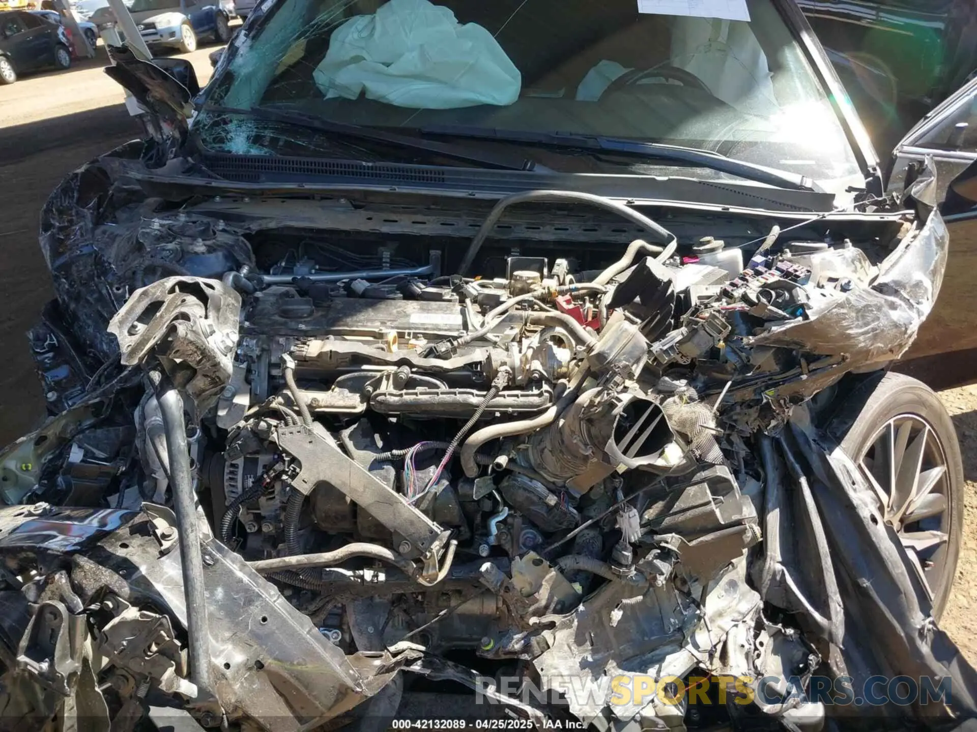 10 fotografías del automóvil dañado 4T1G11AK8MU567763 TOYOTA CAMRY 2021