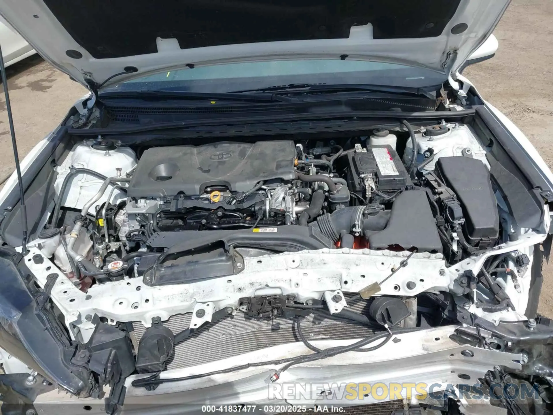 10 fotografías del automóvil dañado 4T1G11AK8MU580500 TOYOTA CAMRY 2021