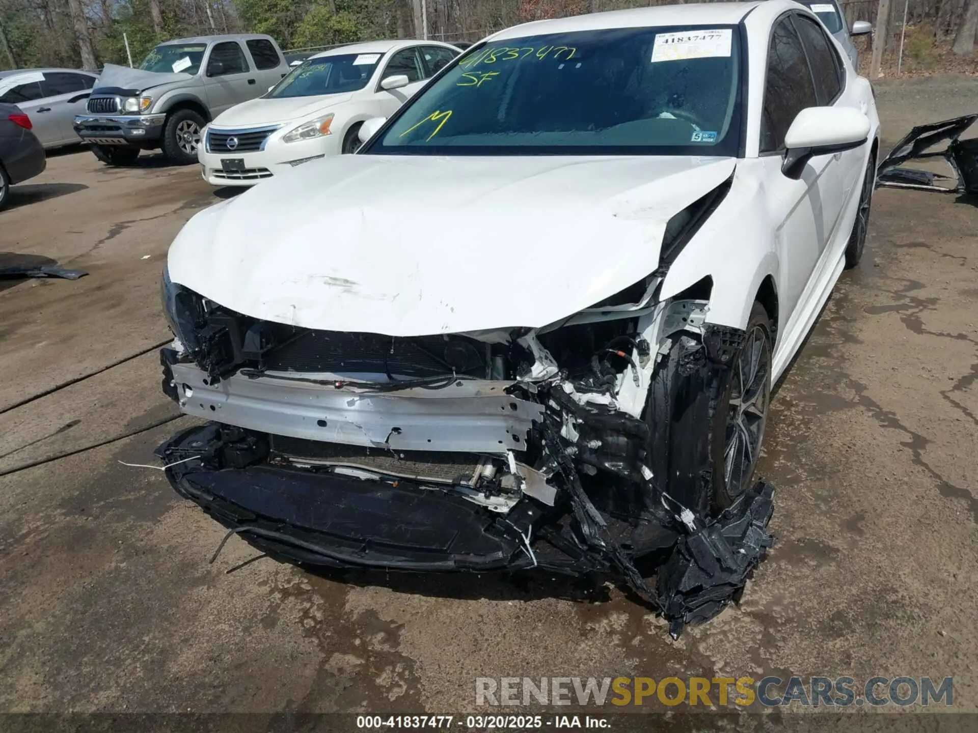 6 fotografías del automóvil dañado 4T1G11AK8MU580500 TOYOTA CAMRY 2021