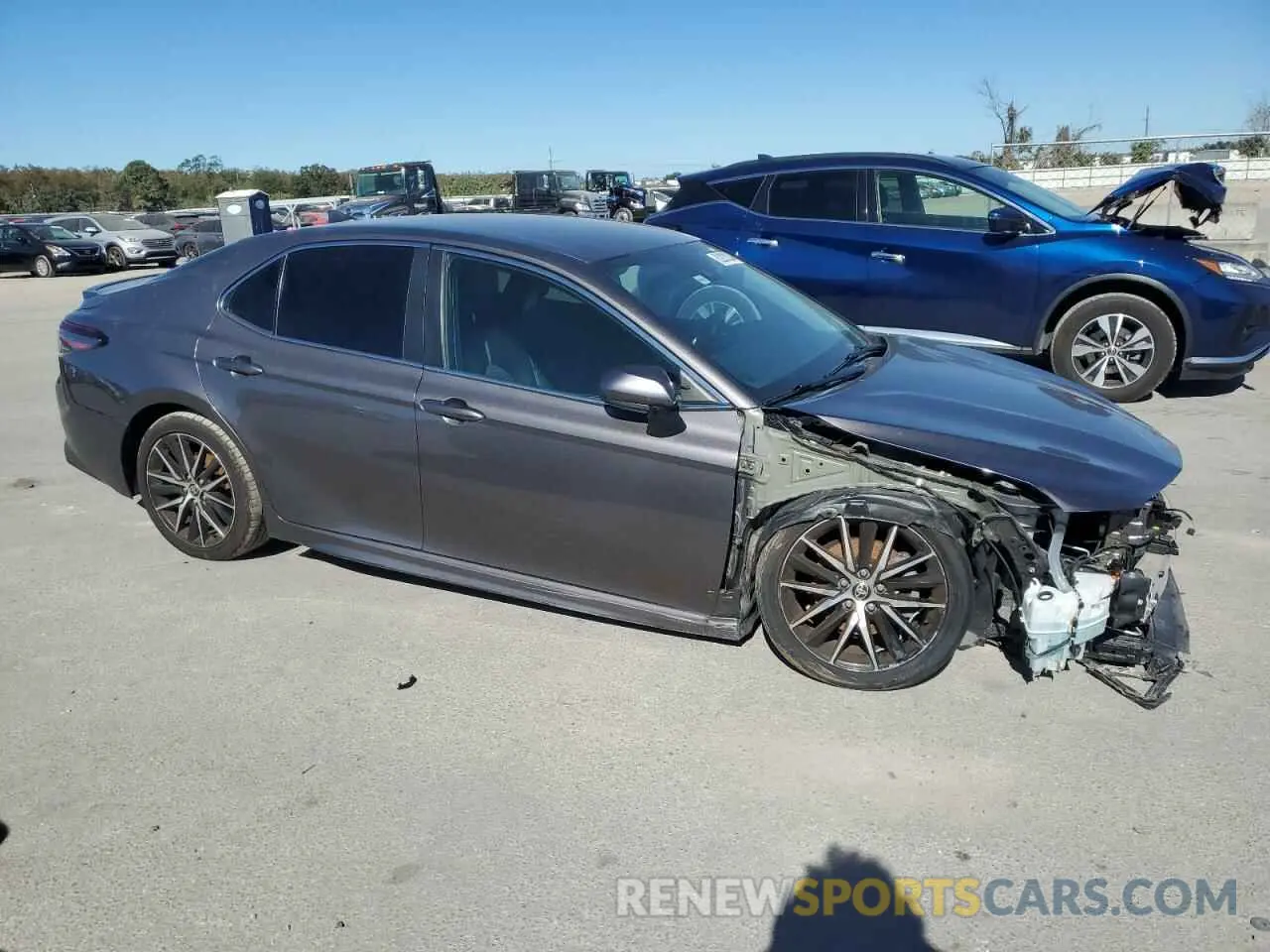4 fotografías del automóvil dañado 4T1G11AK8MU582215 TOYOTA CAMRY 2021