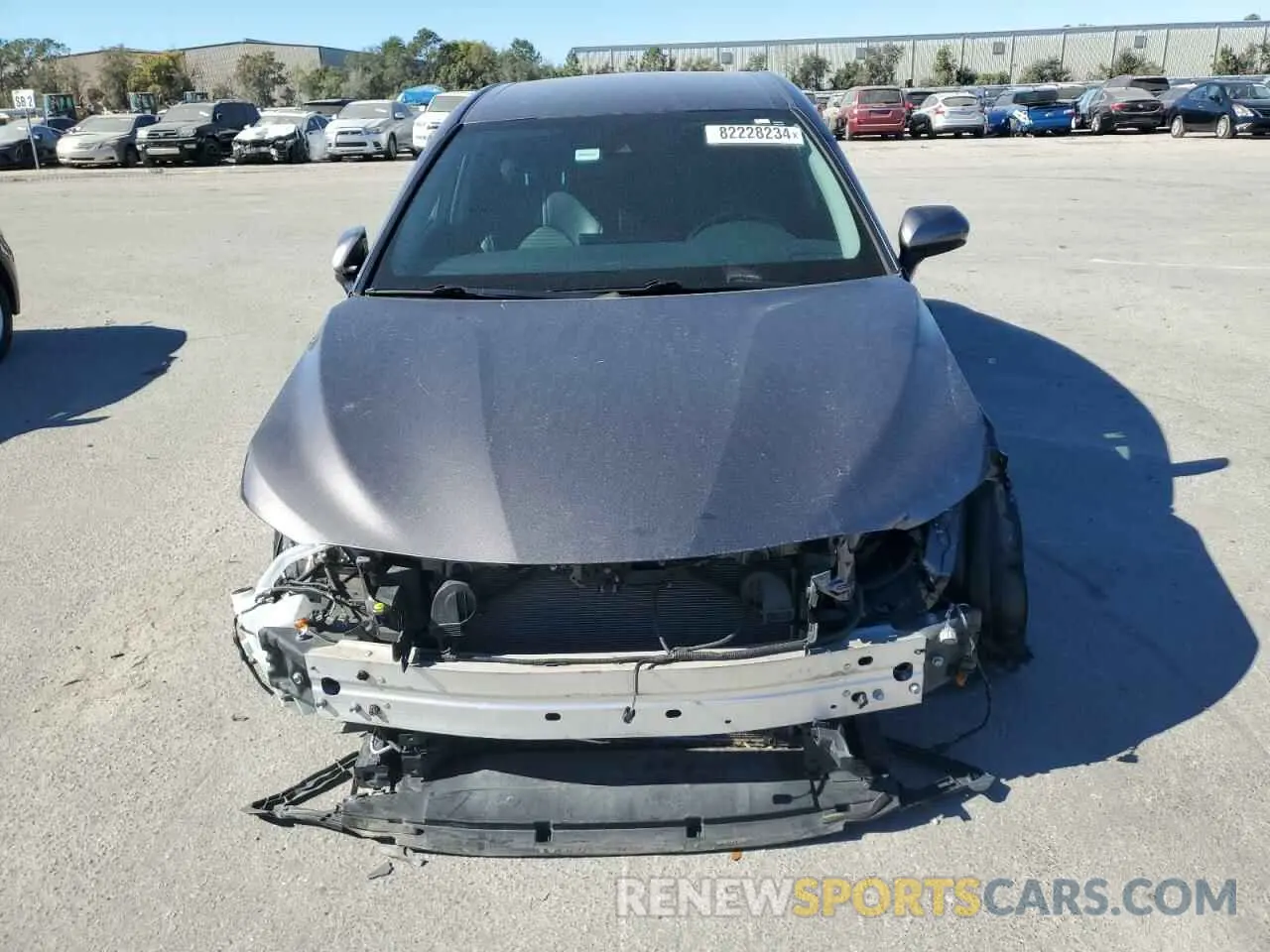 5 fotografías del automóvil dañado 4T1G11AK8MU582215 TOYOTA CAMRY 2021