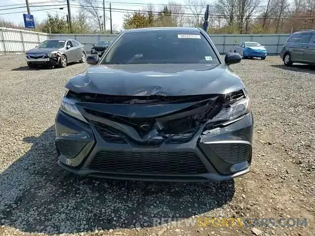 10 fotografías del automóvil dañado 4T1G11AK8MU582554 TOYOTA CAMRY 2021
