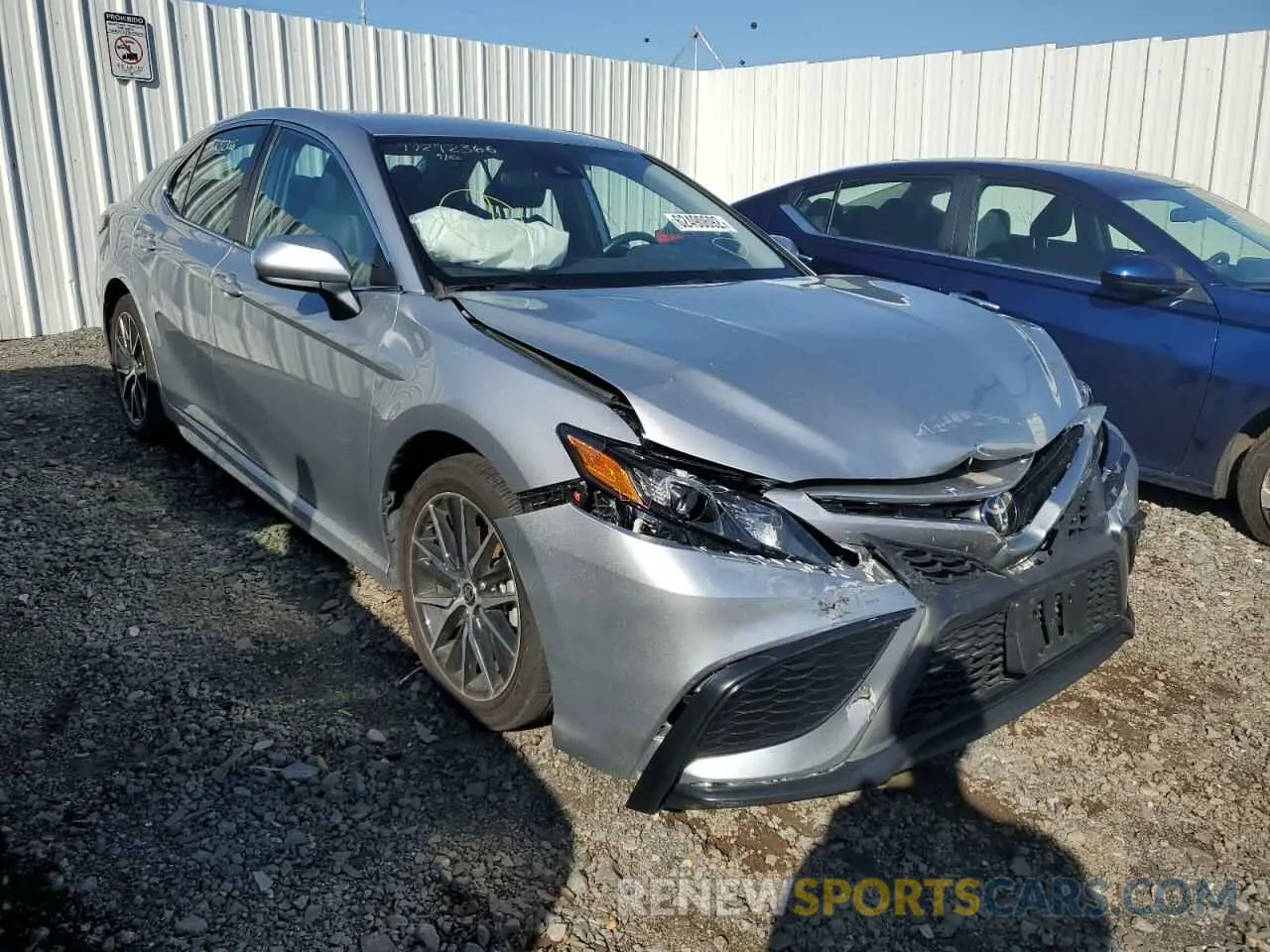 1 fotografías del automóvil dañado 4T1G11AK8MU590587 TOYOTA CAMRY 2021