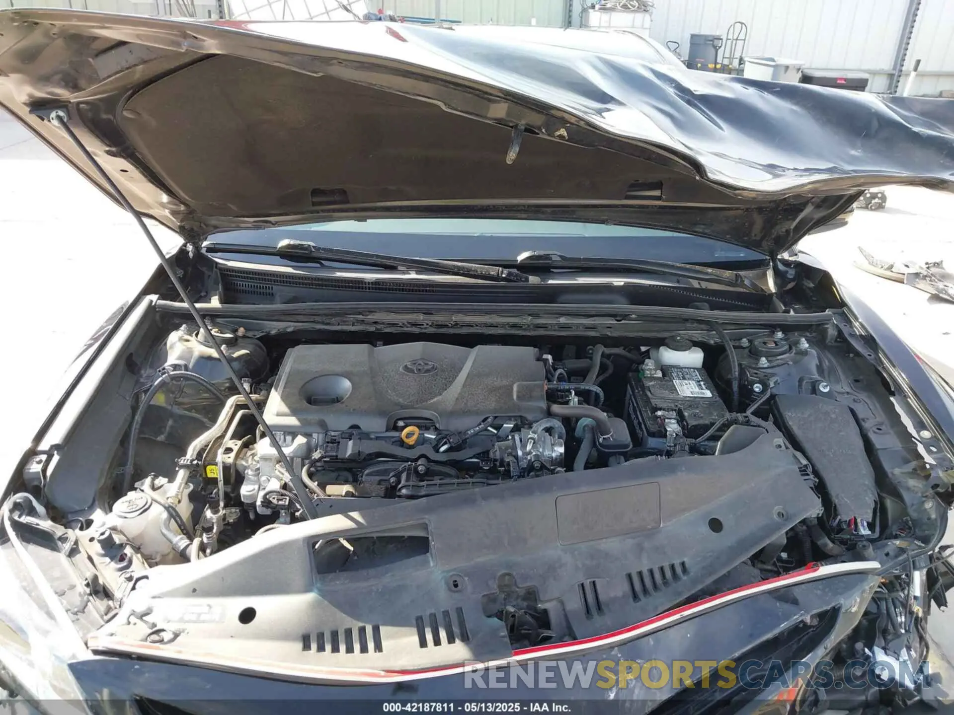 10 fotografías del automóvil dañado 4T1G11AK8MU594896 TOYOTA CAMRY 2021