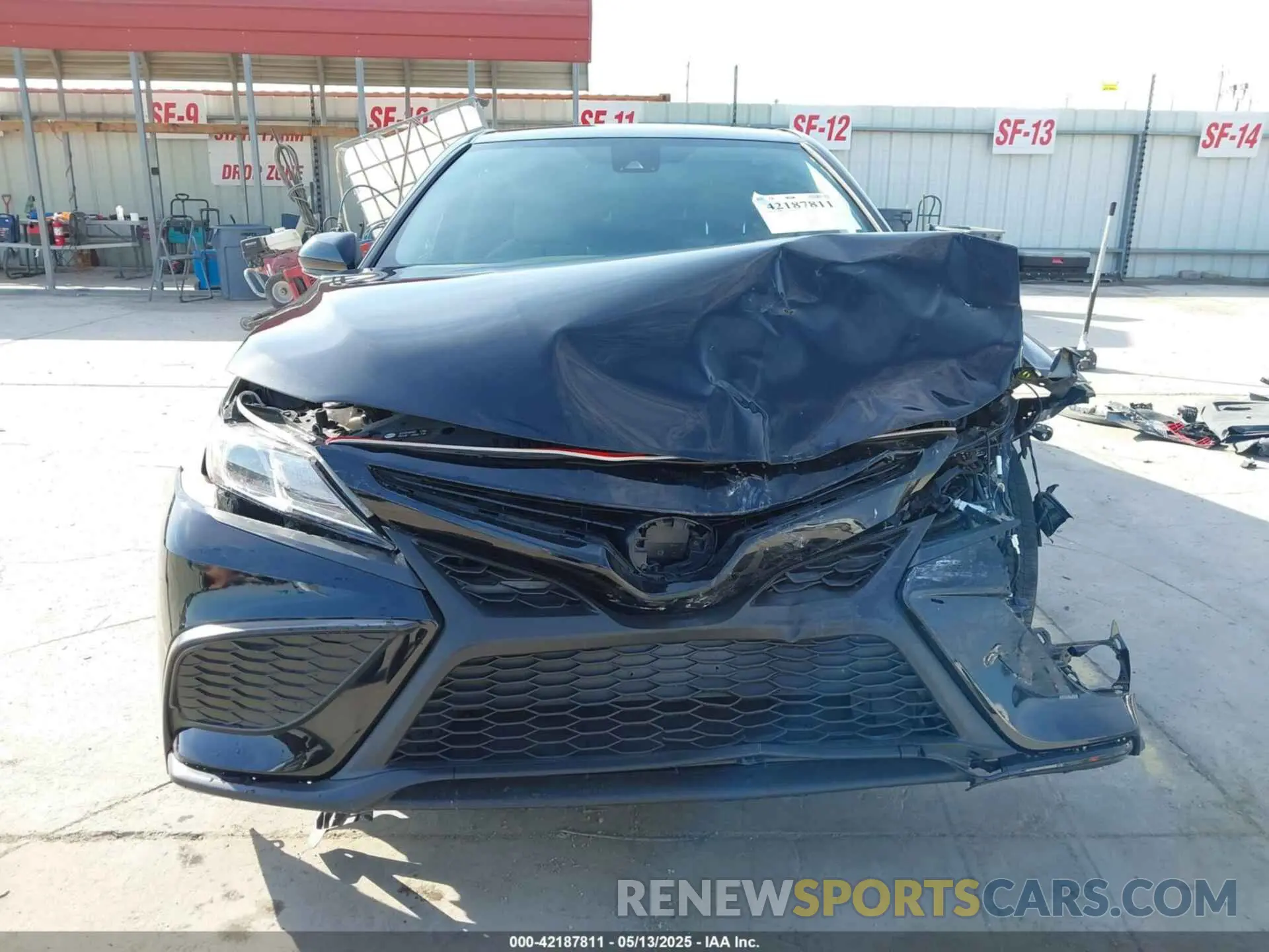 13 fotografías del automóvil dañado 4T1G11AK8MU594896 TOYOTA CAMRY 2021