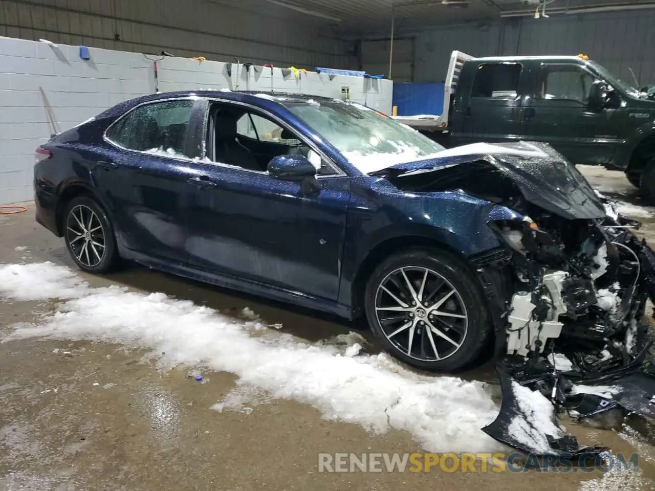 4 fotografías del automóvil dañado 4T1G11AK8MU594946 TOYOTA CAMRY 2021