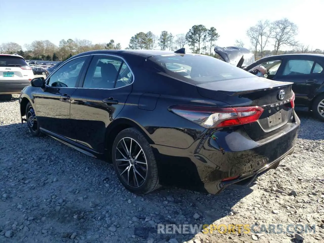 3 fotografías del automóvil dañado 4T1G11AK8MU597913 TOYOTA CAMRY 2021