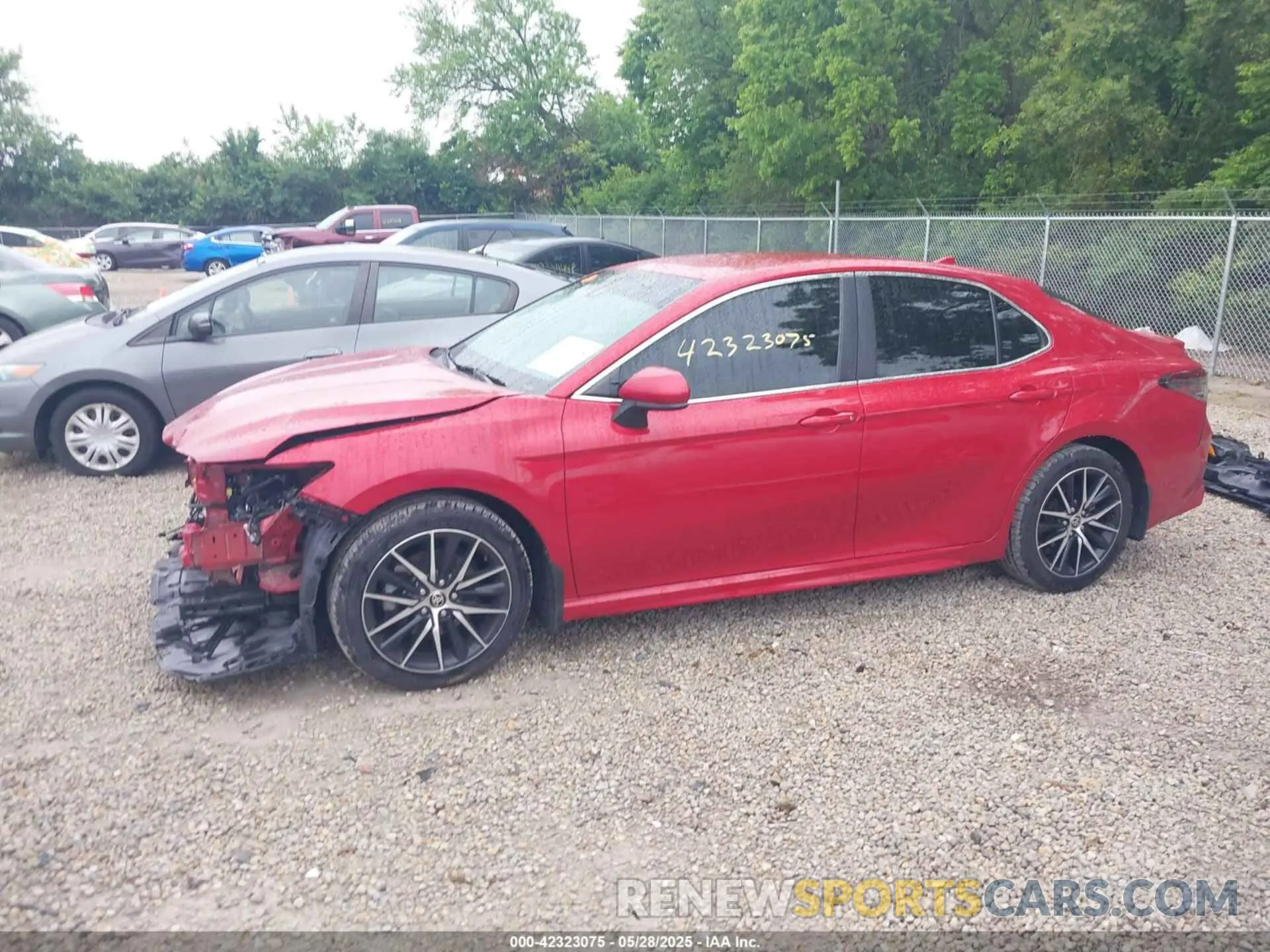 15 fotografías del automóvil dañado 4T1G11AK9MU442397 TOYOTA CAMRY 2021