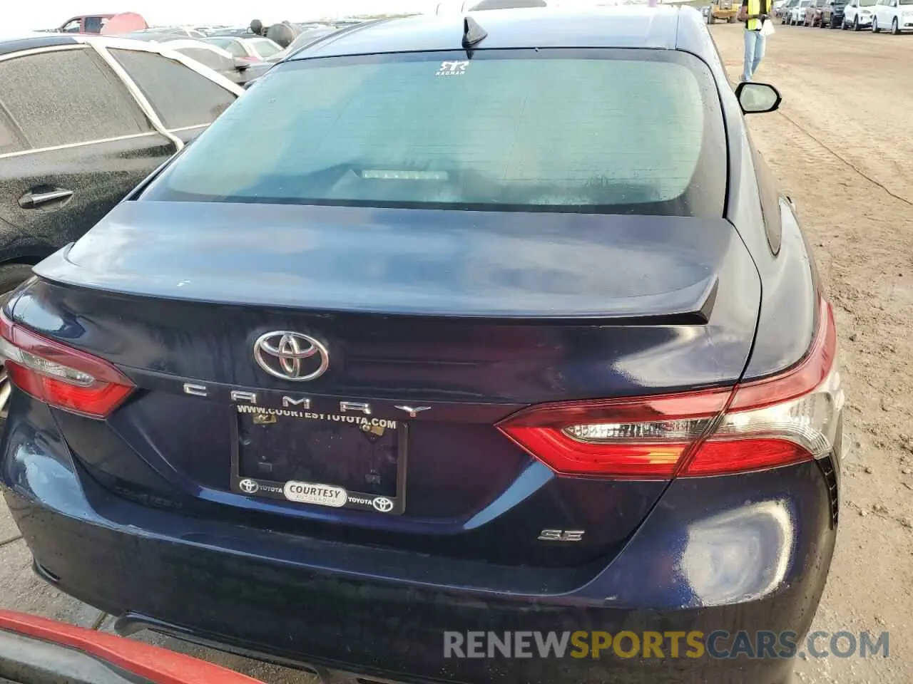 6 fotografías del automóvil dañado 4T1G11AK9MU453299 TOYOTA CAMRY 2021