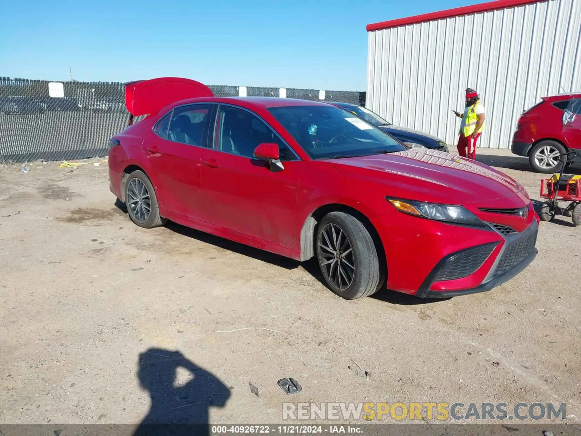 1 fotografías del automóvil dañado 4T1G11AK9MU454971 TOYOTA CAMRY 2021