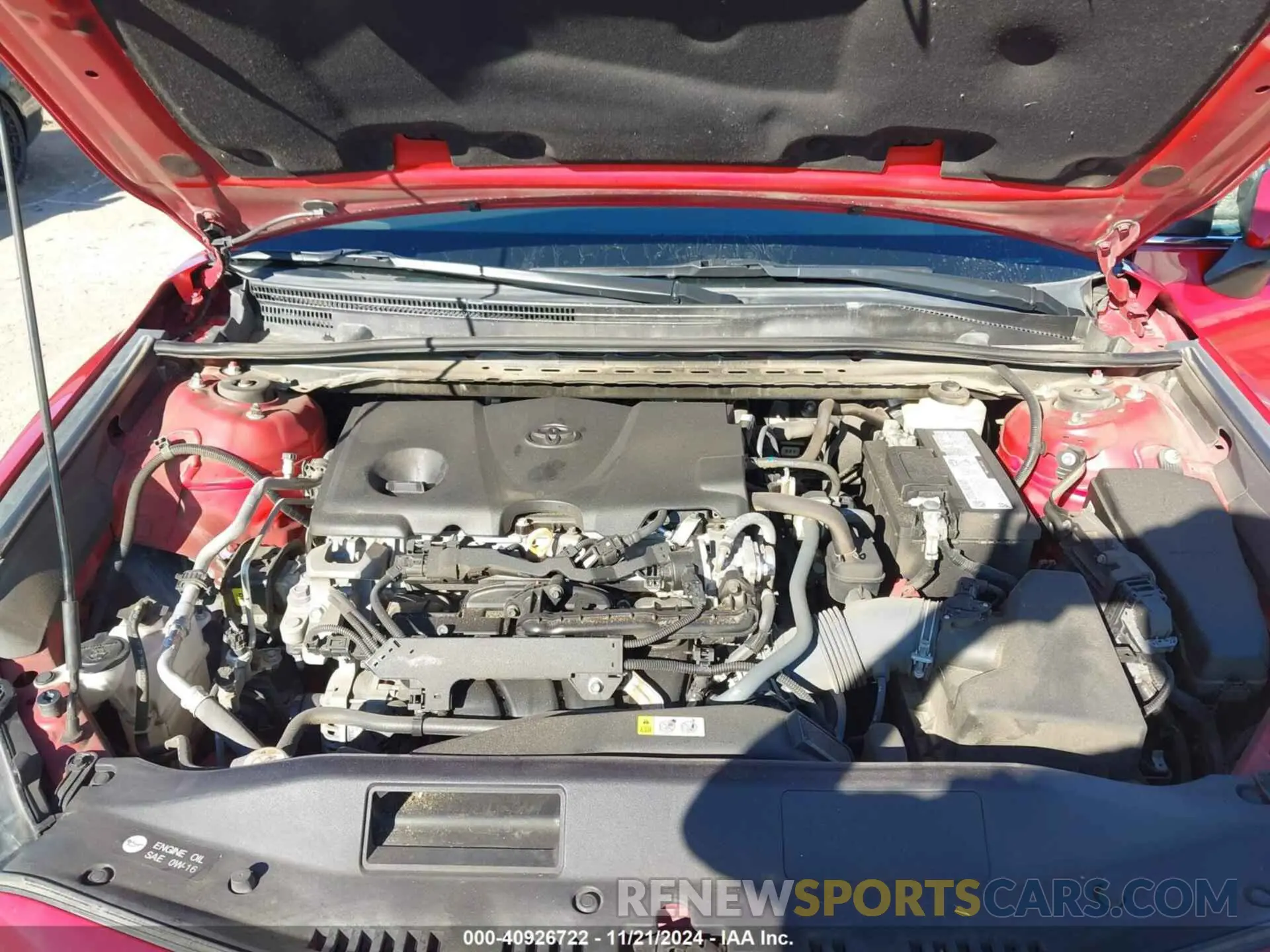 10 fotografías del automóvil dañado 4T1G11AK9MU454971 TOYOTA CAMRY 2021