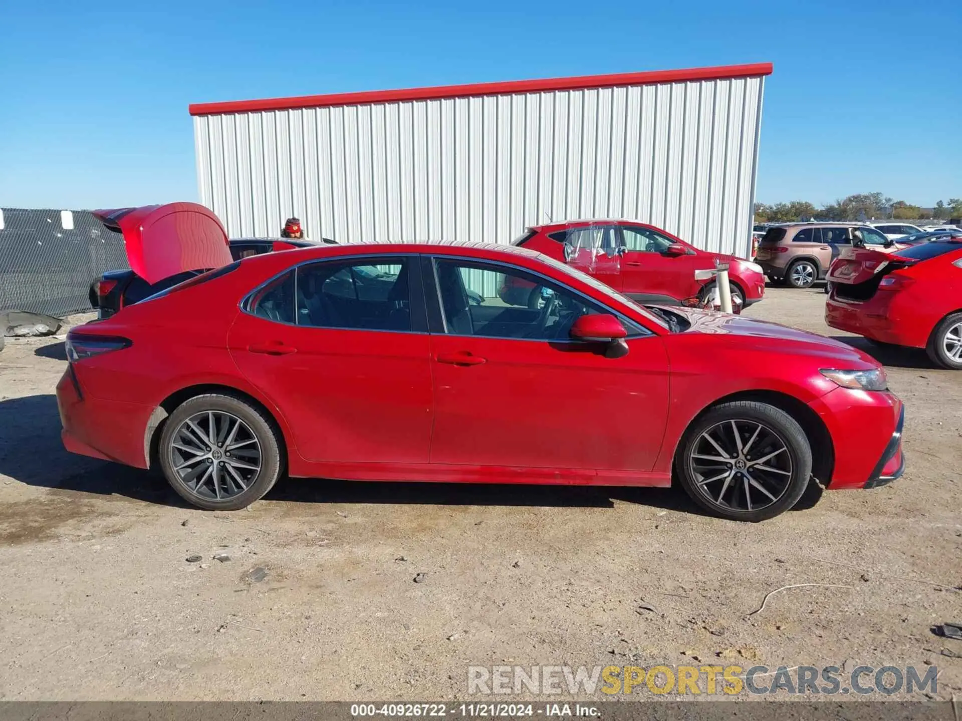 13 fotografías del automóvil dañado 4T1G11AK9MU454971 TOYOTA CAMRY 2021