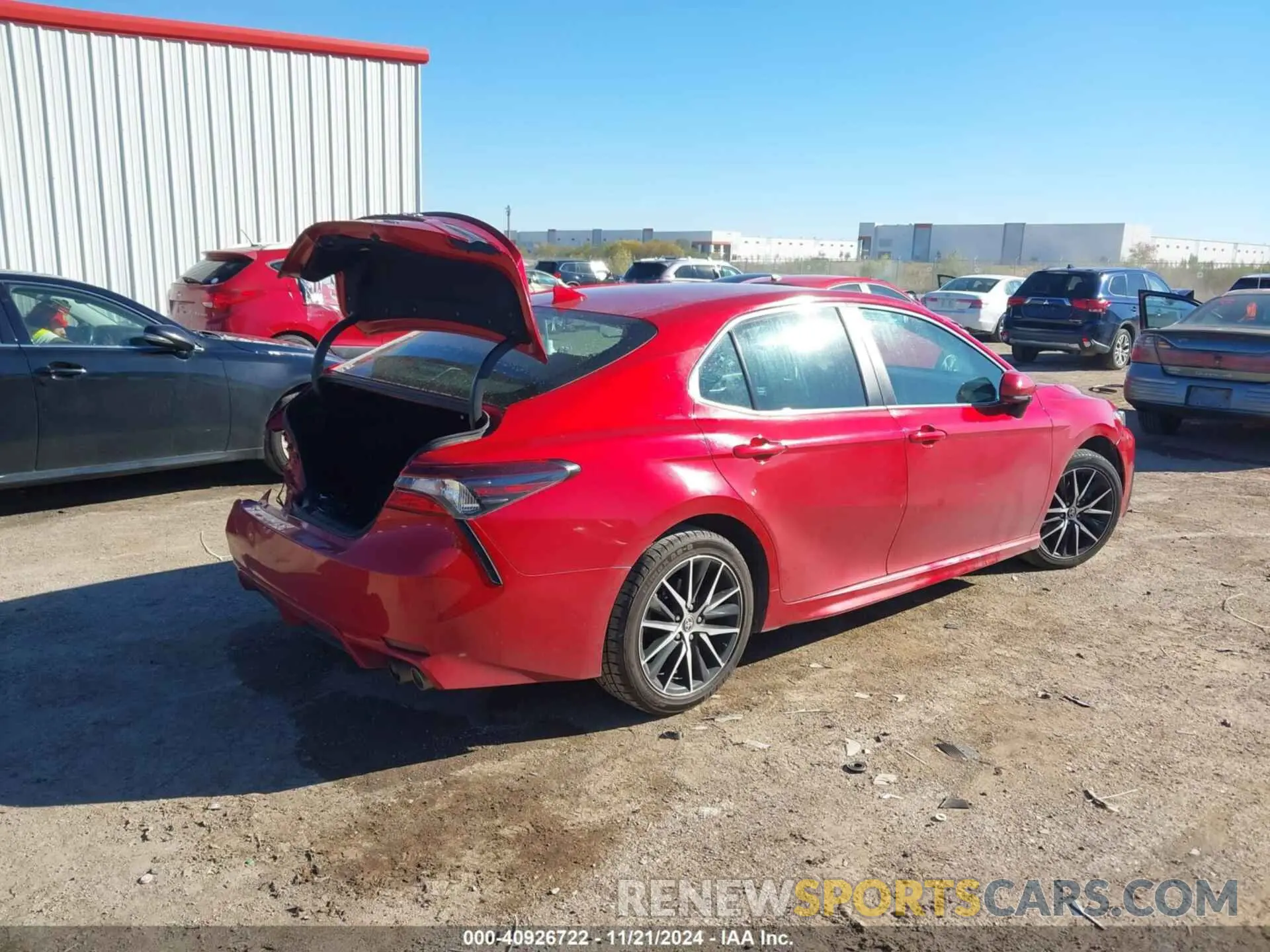 4 fotografías del automóvil dañado 4T1G11AK9MU454971 TOYOTA CAMRY 2021