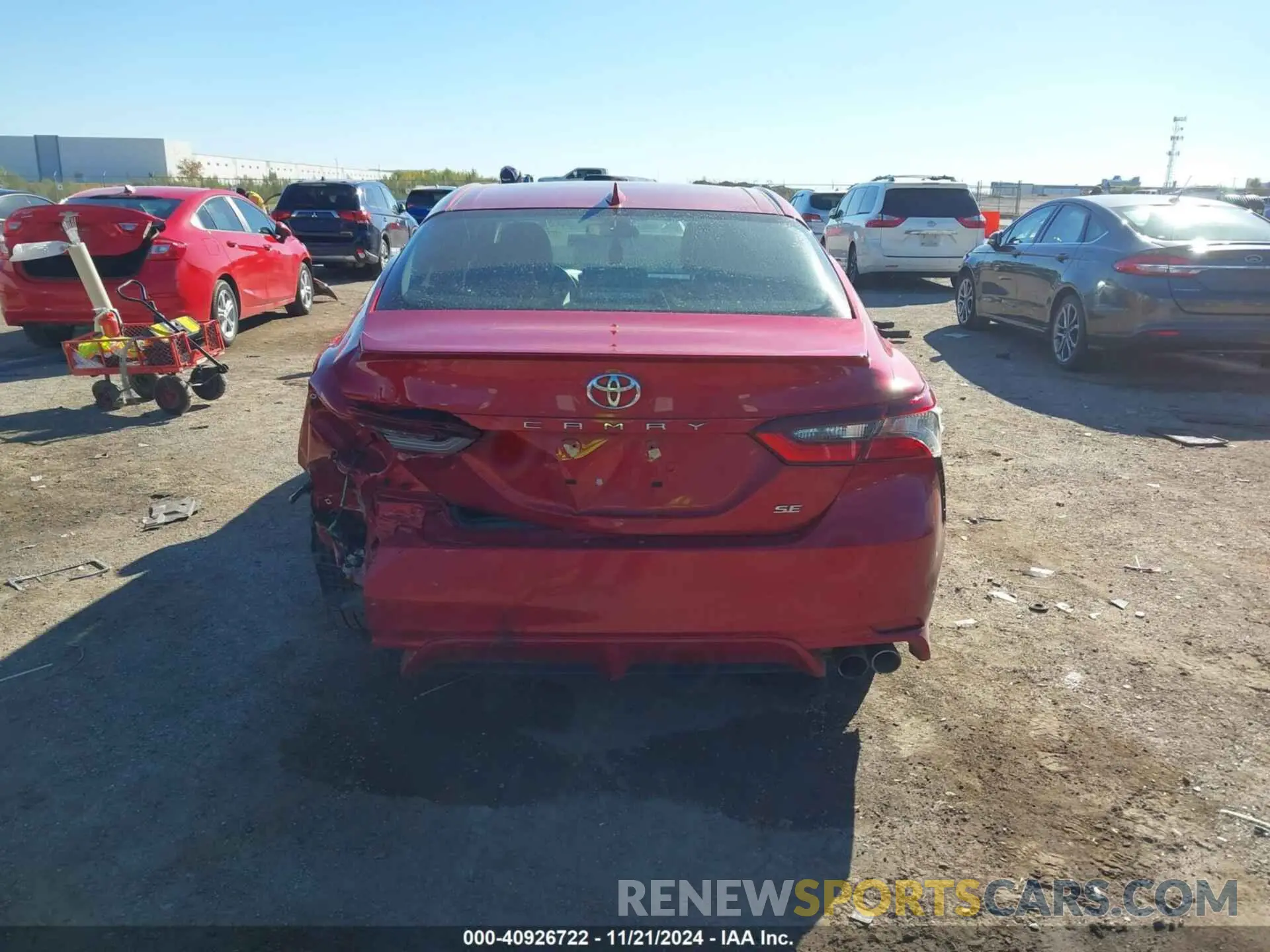 6 fotografías del automóvil dañado 4T1G11AK9MU454971 TOYOTA CAMRY 2021