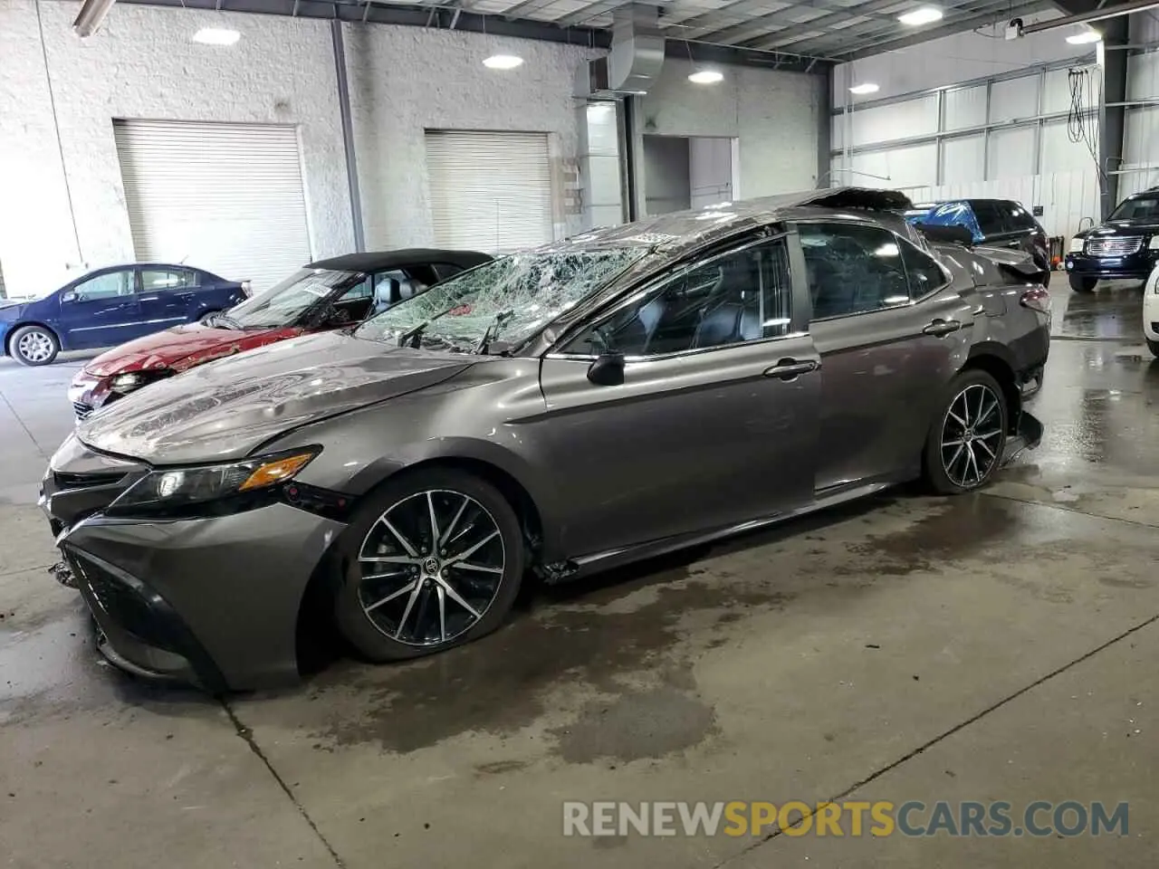 1 fotografías del automóvil dañado 4T1G11AK9MU457403 TOYOTA CAMRY 2021