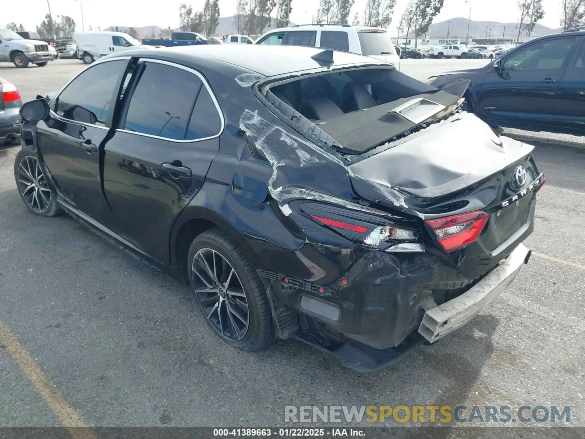 3 fotografías del automóvil dañado 4T1G11AK9MU463783 TOYOTA CAMRY 2021