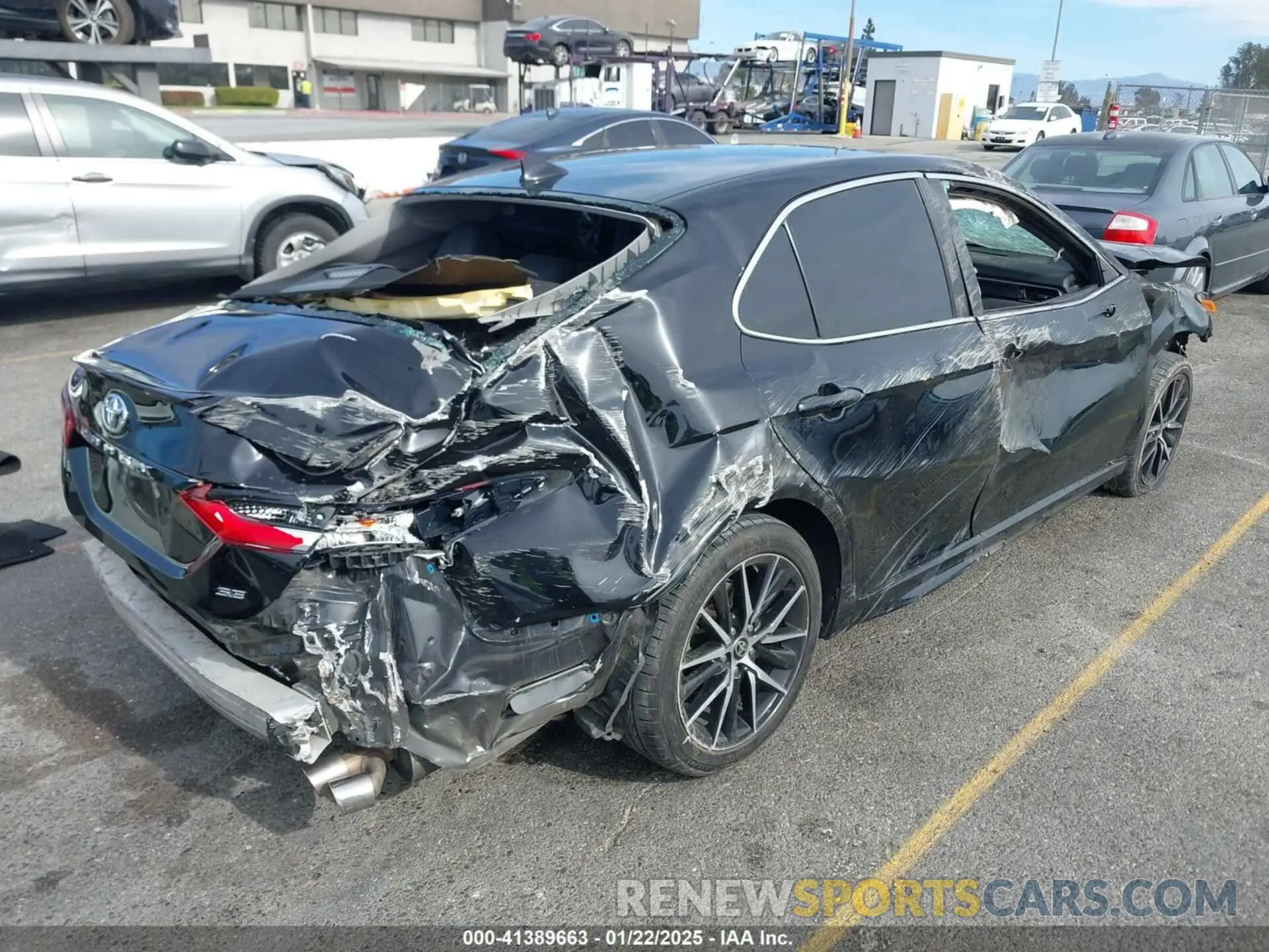 4 fotografías del automóvil dañado 4T1G11AK9MU463783 TOYOTA CAMRY 2021