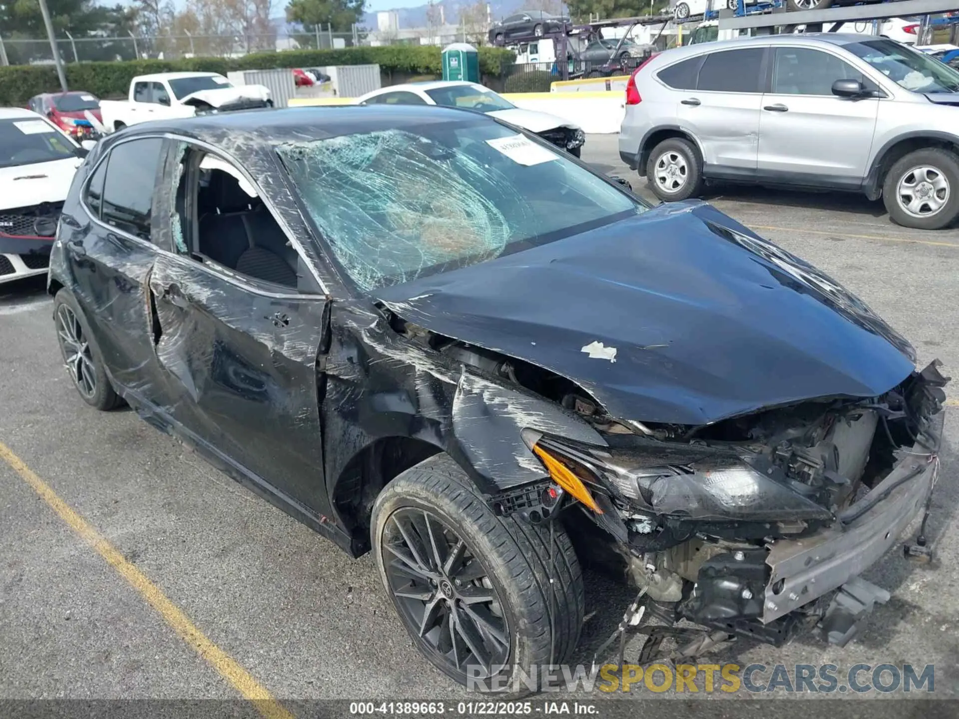 6 fotografías del automóvil dañado 4T1G11AK9MU463783 TOYOTA CAMRY 2021