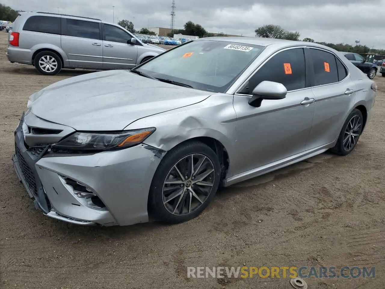 1 fotografías del automóvil dañado 4T1G11AK9MU476193 TOYOTA CAMRY 2021