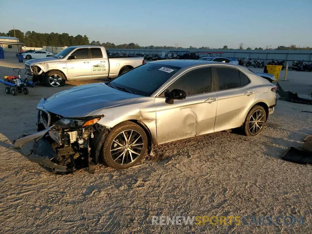 1 fotografías del automóvil dañado 4T1G11AK9MU490241 TOYOTA CAMRY 2021
