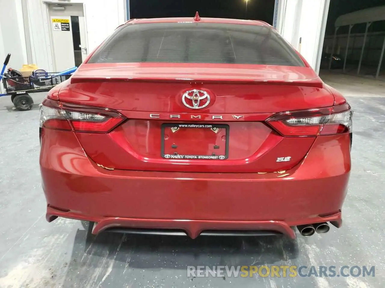 6 fotografías del automóvil dañado 4T1G11AK9MU494239 TOYOTA CAMRY 2021