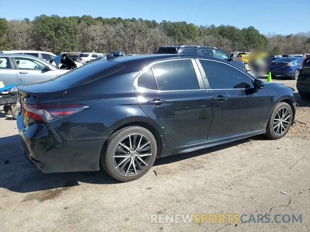 3 fotografías del automóvil dañado 4T1G11AK9MU531418 TOYOTA CAMRY 2021