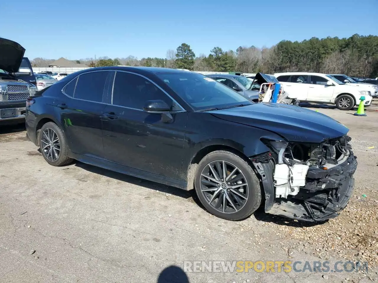 4 fotografías del automóvil dañado 4T1G11AK9MU531418 TOYOTA CAMRY 2021