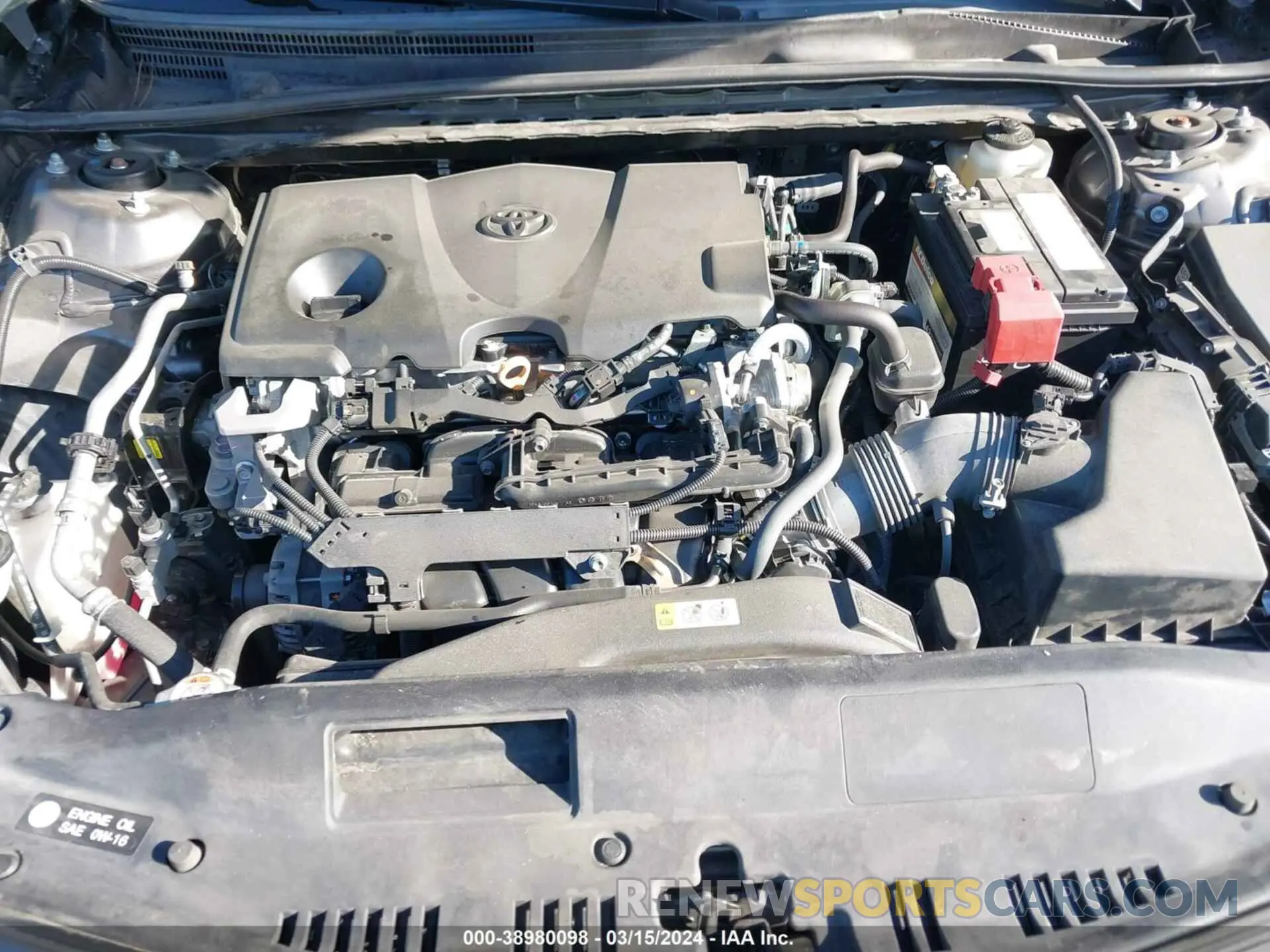 10 fotografías del automóvil dañado 4T1G11AK9MU543245 TOYOTA CAMRY 2021