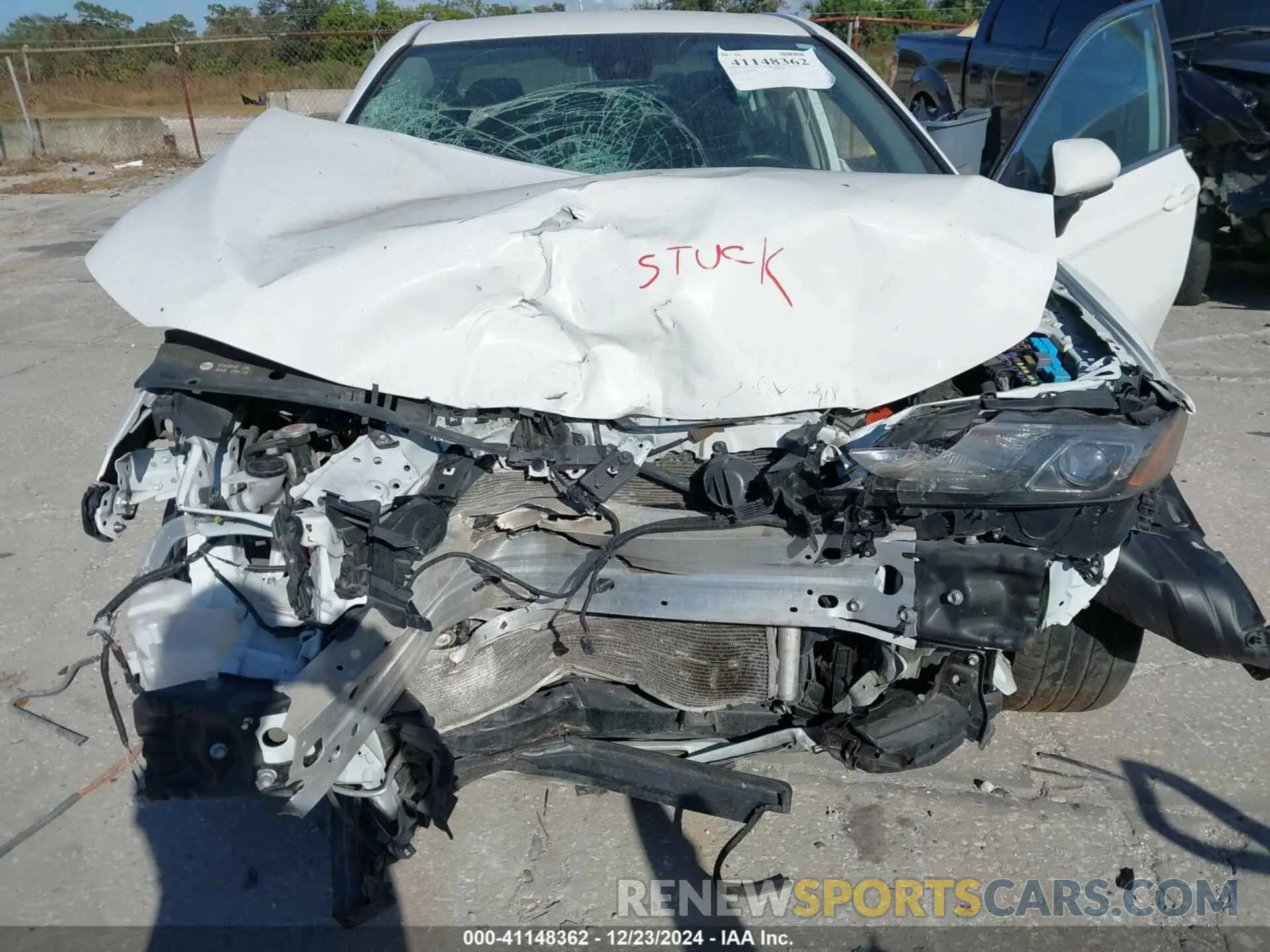 6 fotografías del automóvil dañado 4T1G11AK9MU598441 TOYOTA CAMRY 2021