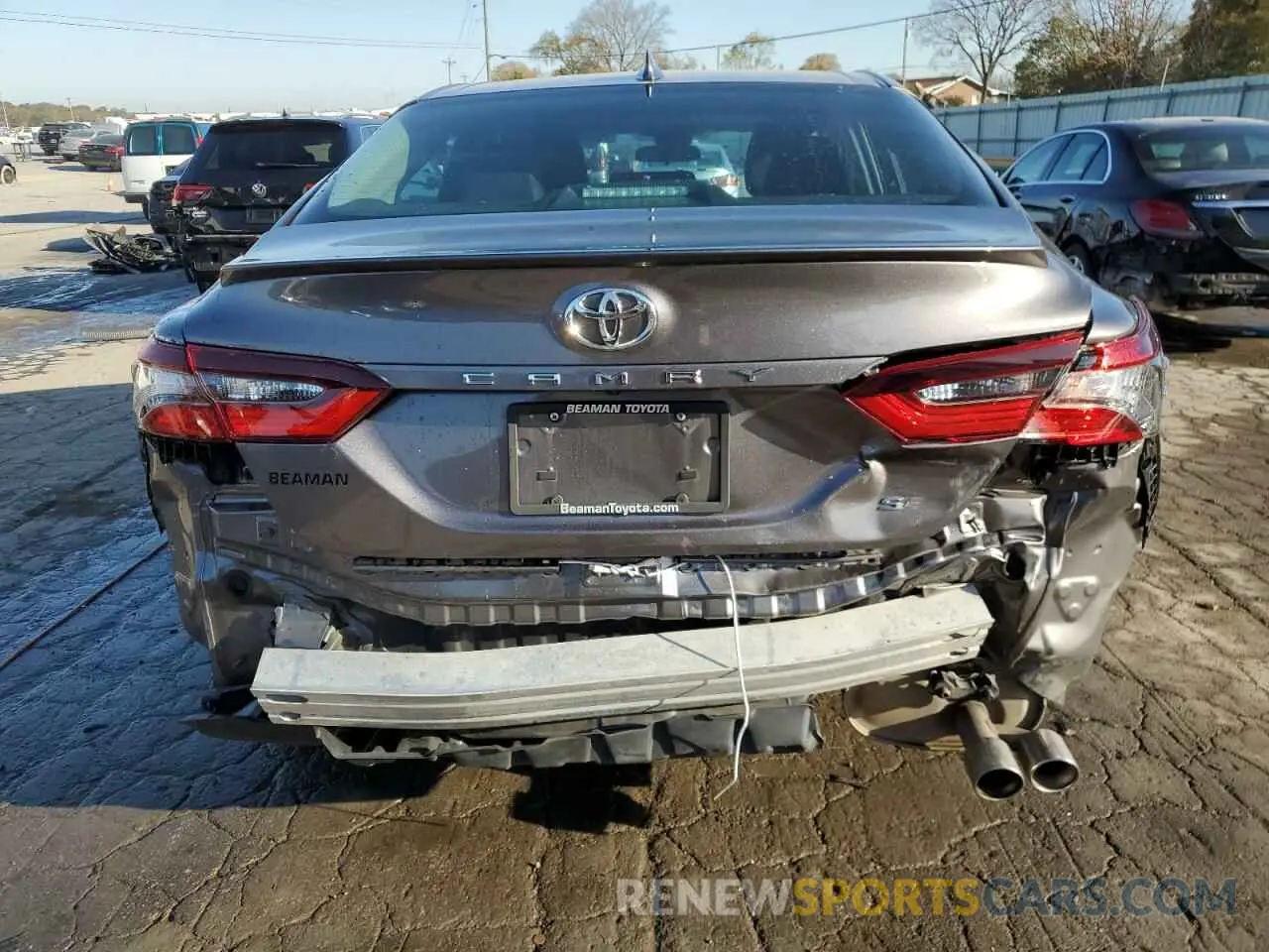 6 fotografías del automóvil dañado 4T1G11AK9MU610197 TOYOTA CAMRY 2021