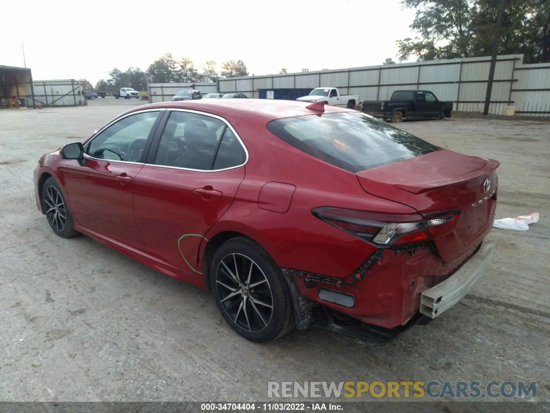 3 fotografías del automóvil dañado 4T1G11AKXMU409585 TOYOTA CAMRY 2021