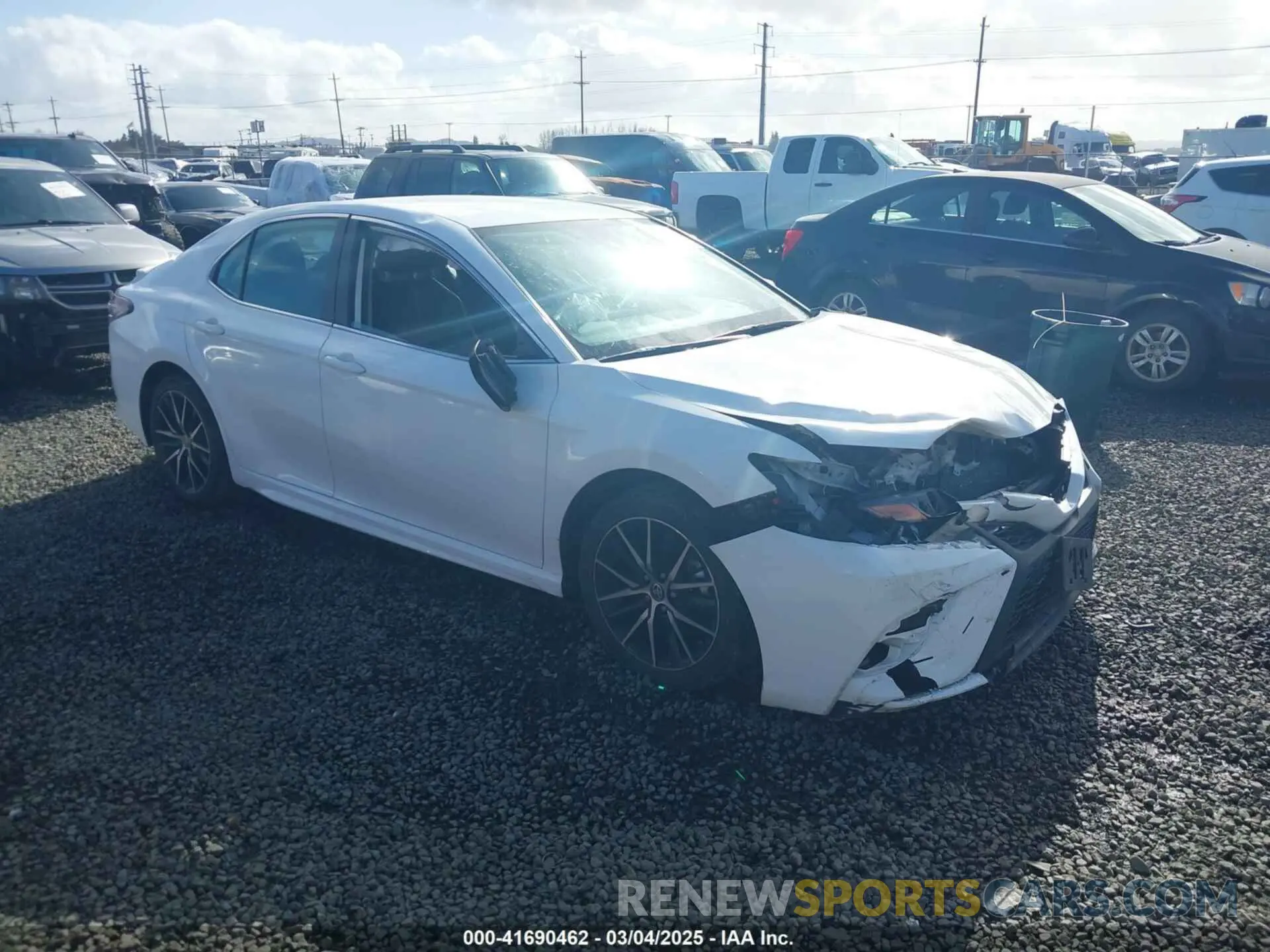 1 fotografías del automóvil dañado 4T1G11AKXMU414513 TOYOTA CAMRY 2021