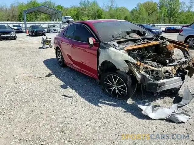 10 fotografías del automóvil dañado 4T1G11AKXMU416276 TOYOTA CAMRY 2021